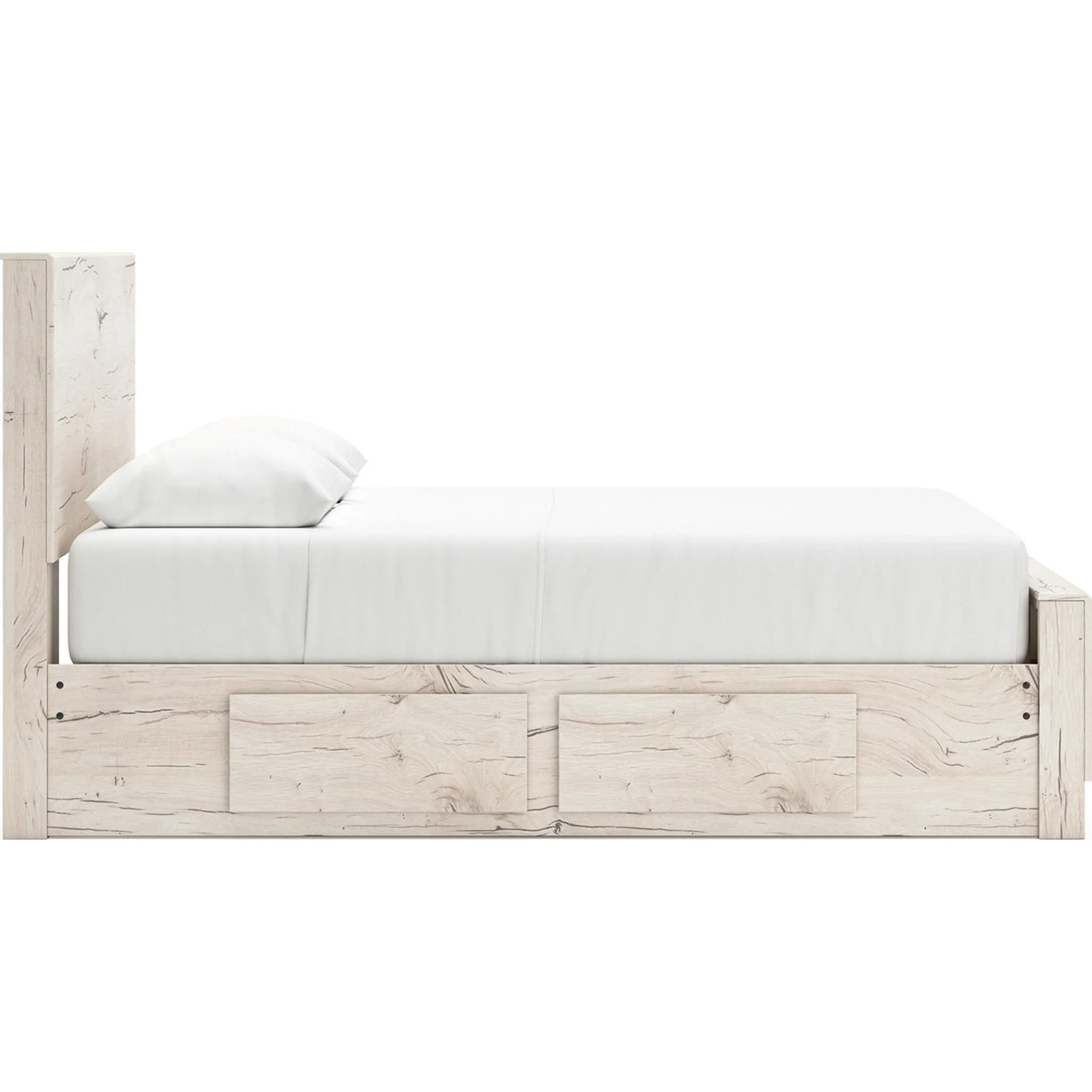 Lawroy Full Storage Bed - Light Natural - Image 9