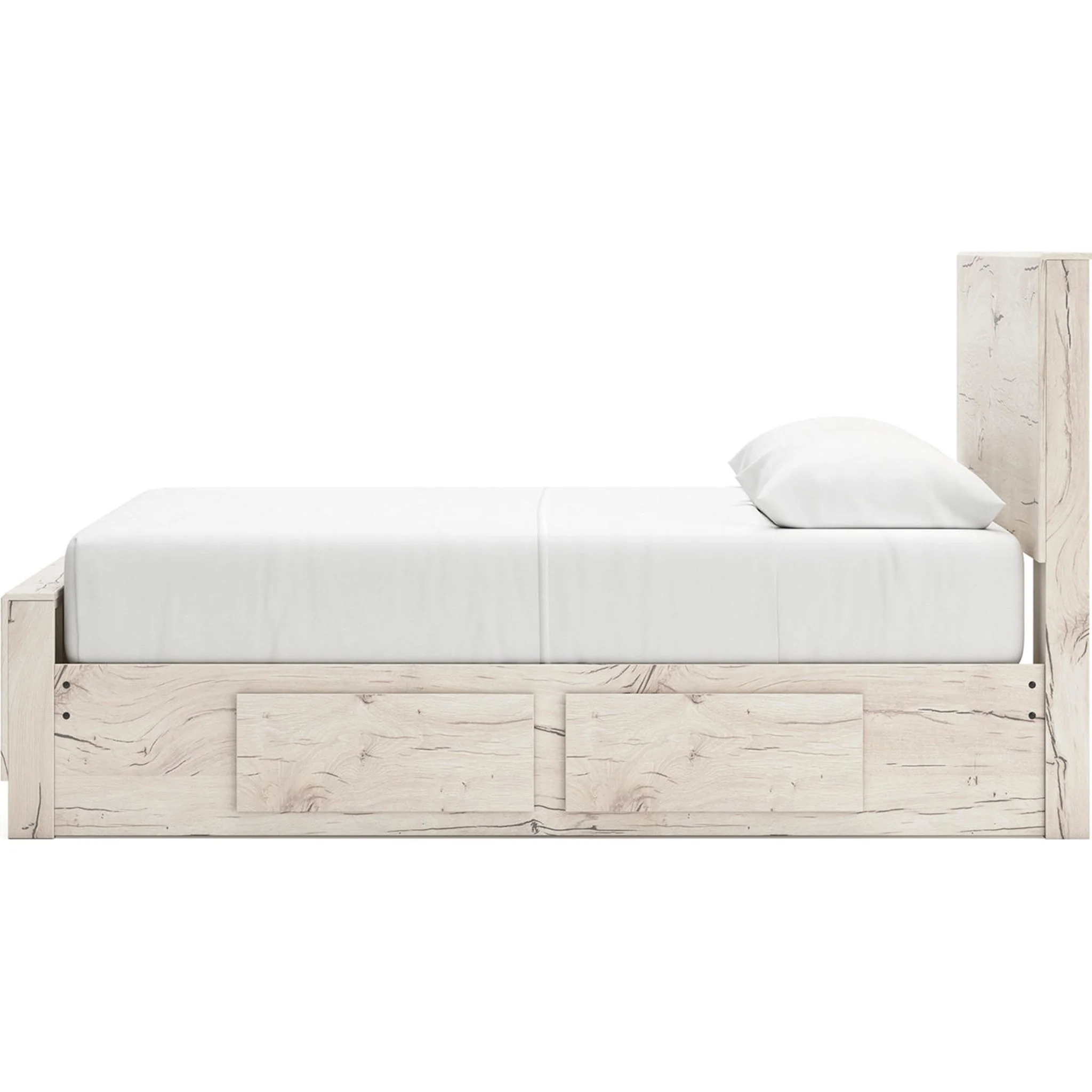 Lawroy Full Storage Bed - Light Natural - Image 8