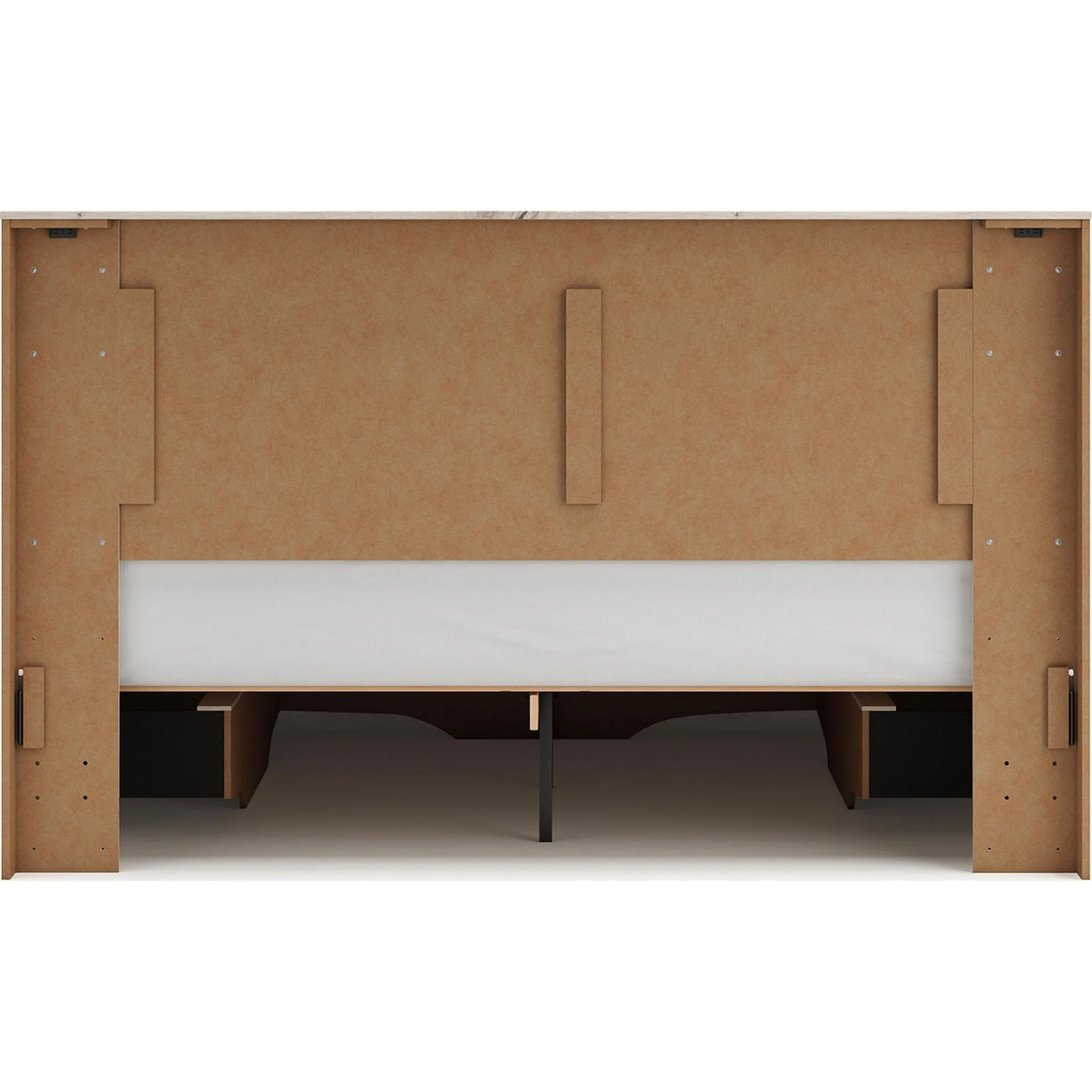 Lawroy Platform Bed with 6 Drawer Storage - Light Natural - Image 40
