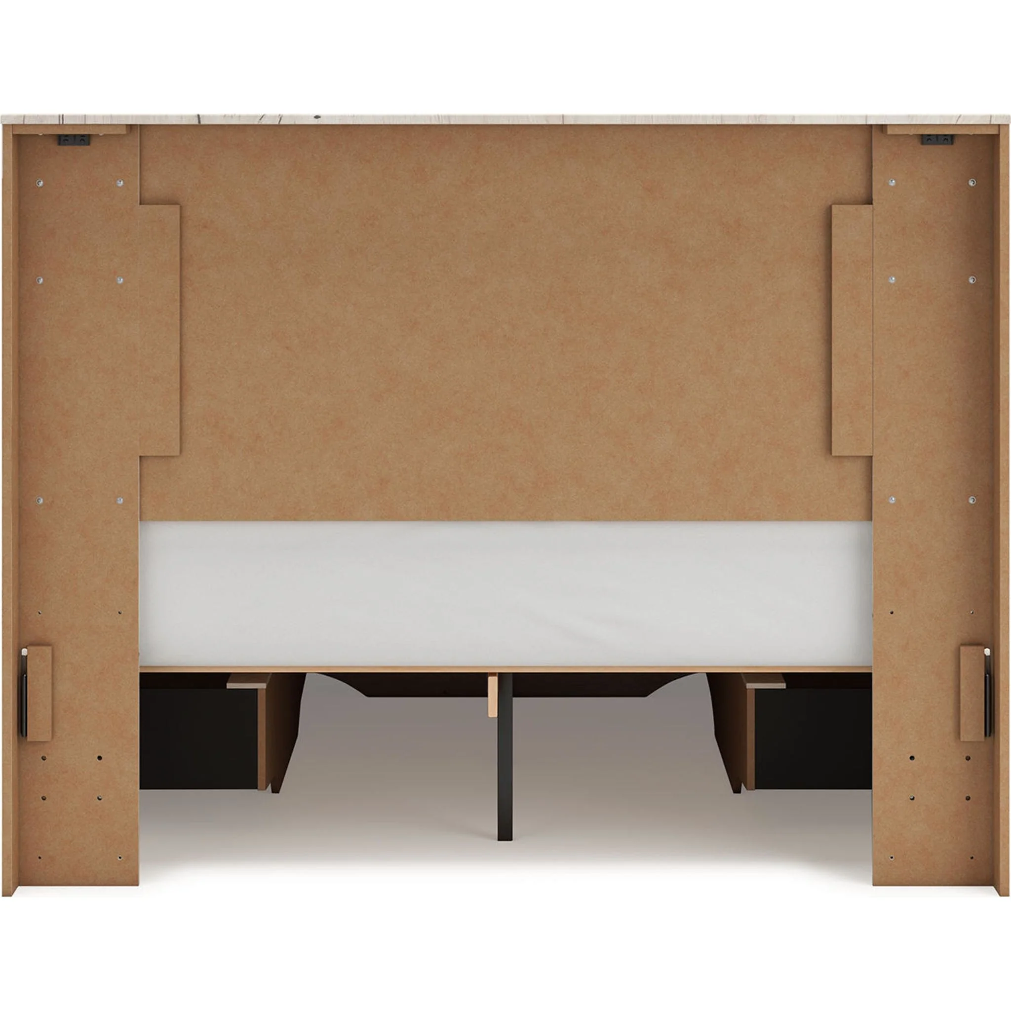 Lawroy Platform Bed with 6 Drawer Storage - Light Natural - Image 9
