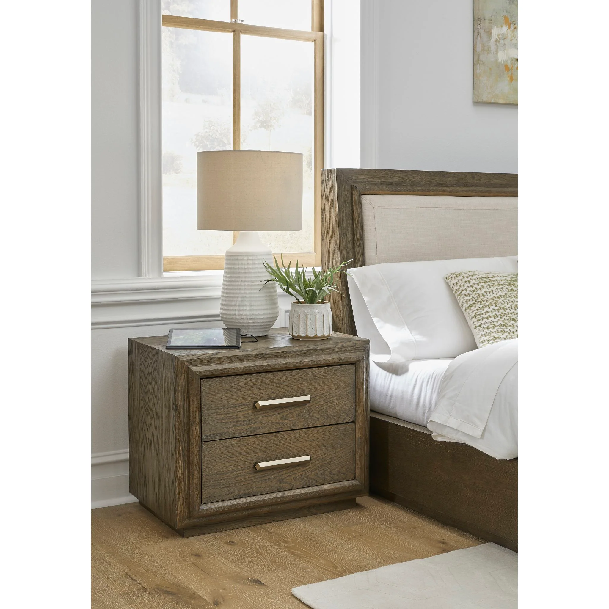 Lawson Nightstand - Big Bear Brown - Image 4