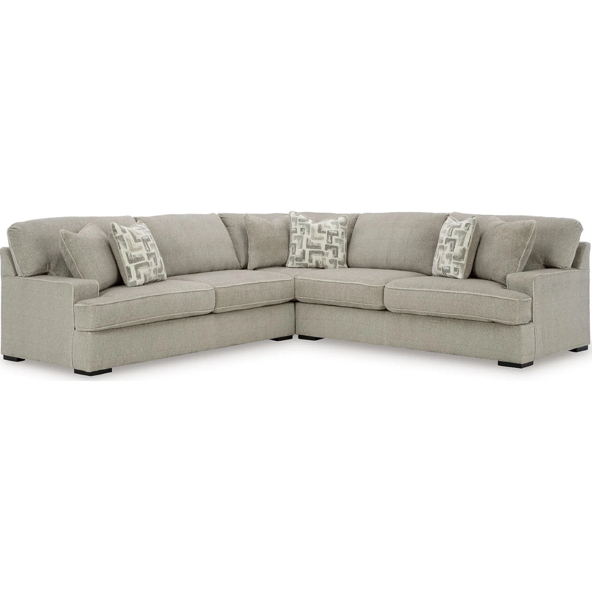 Lelandwood 3 Piece Sectional - Sisal