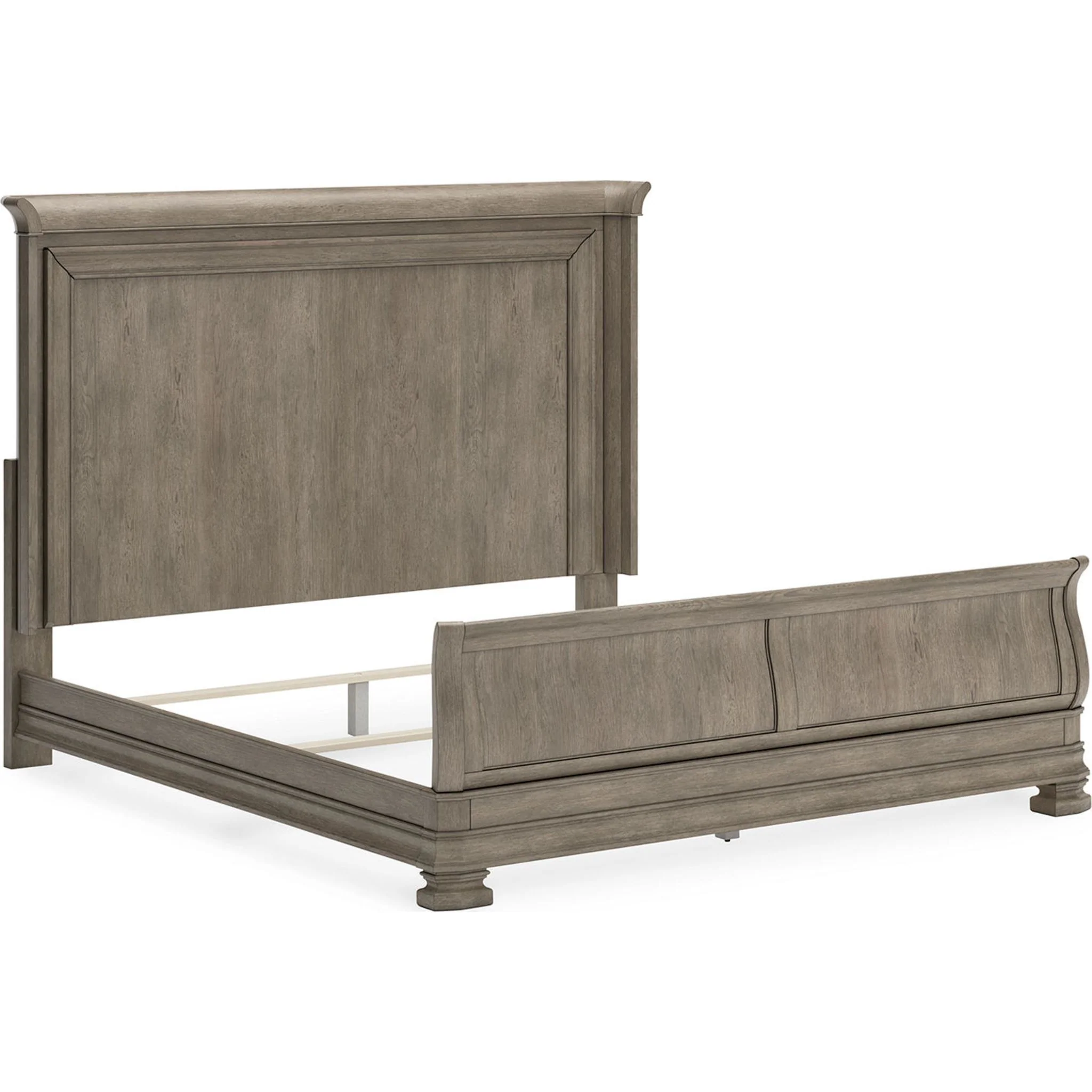 Lexorne 6 Piece King Sleigh Bedroom - Gray - Image 11