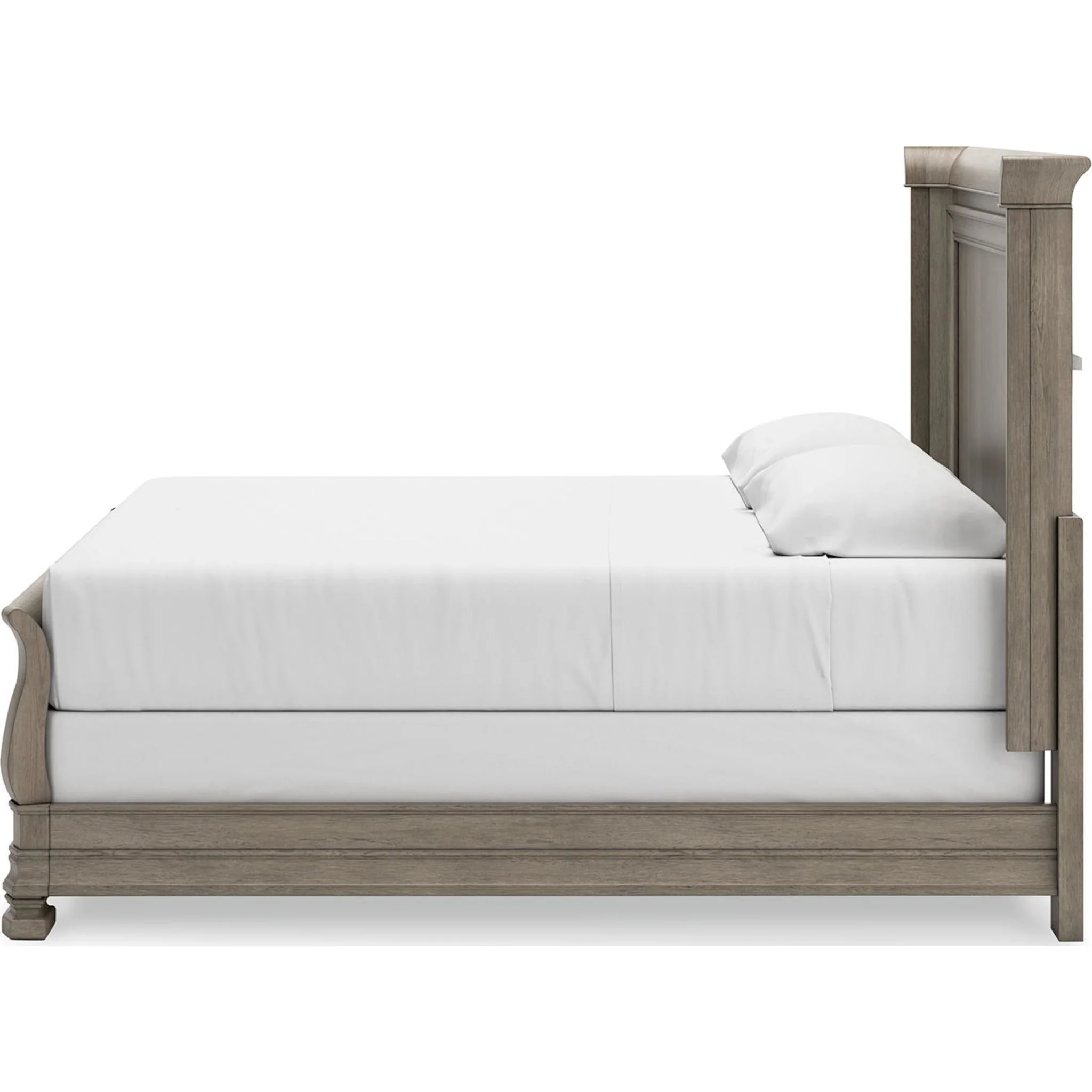 Lexorne 6 Piece King Sleigh Bedroom - Gray - Image 16