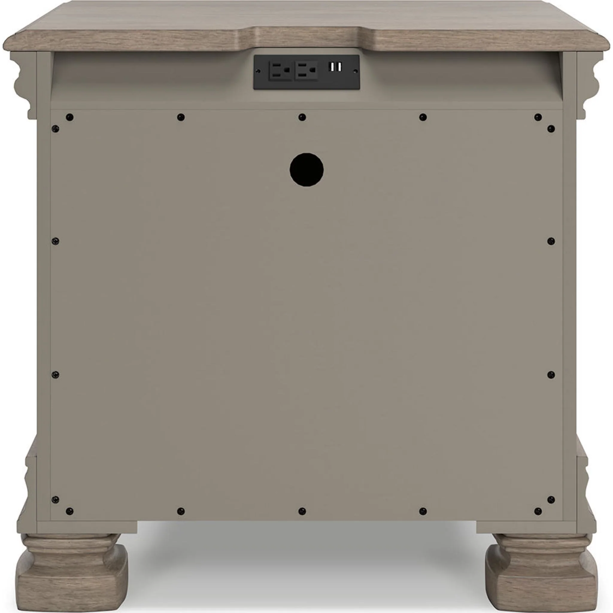 Lexorne 6 Piece King Sleigh Bedroom - Gray - Image 23