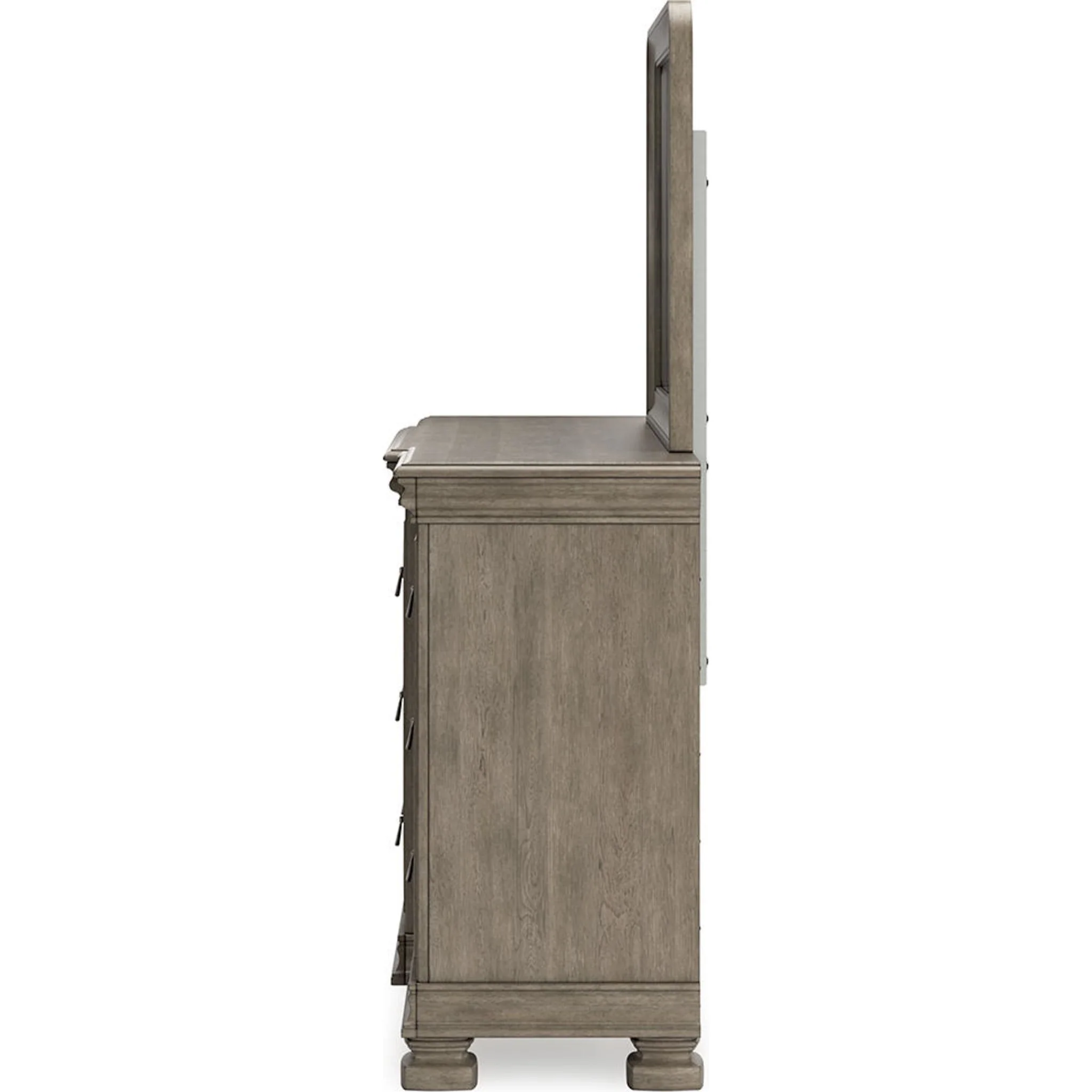 Lexorne 6 Piece King Sleigh Bedroom - Gray - Image 7