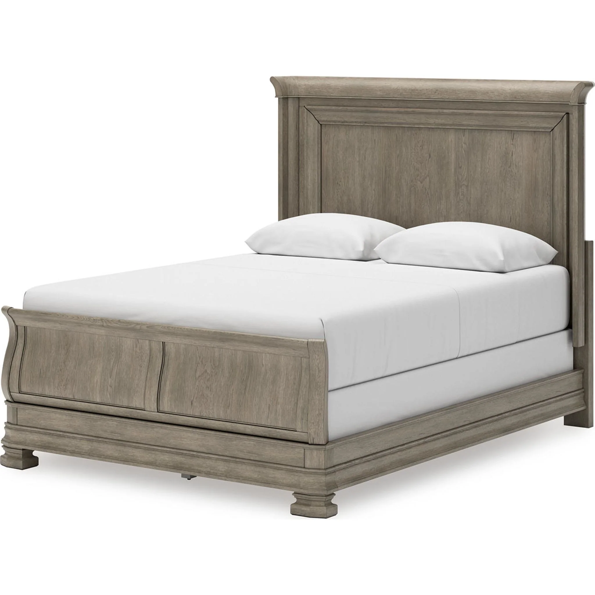 Lexorne 6 Piece Queen Sleigh Bedroom - Gray - Image 11