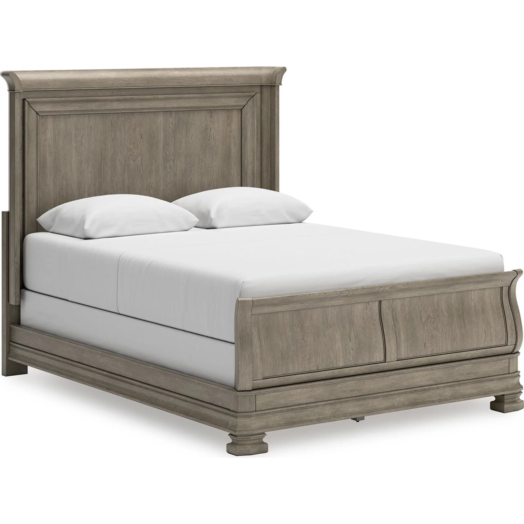 Lexorne 6 Piece Queen Sleigh Bedroom - Gray - Image 13