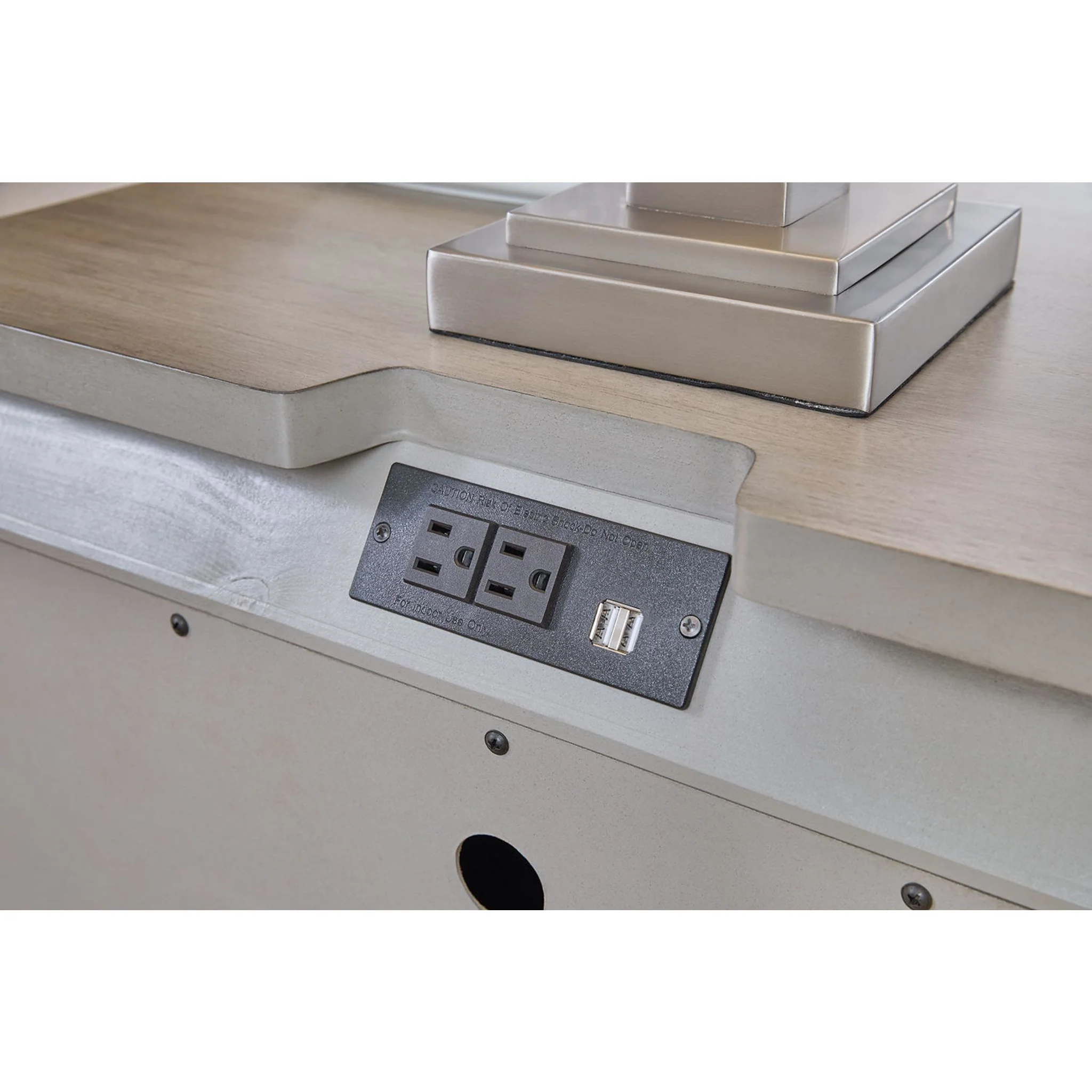 Lexorne Nightstand - Gray - Image 2