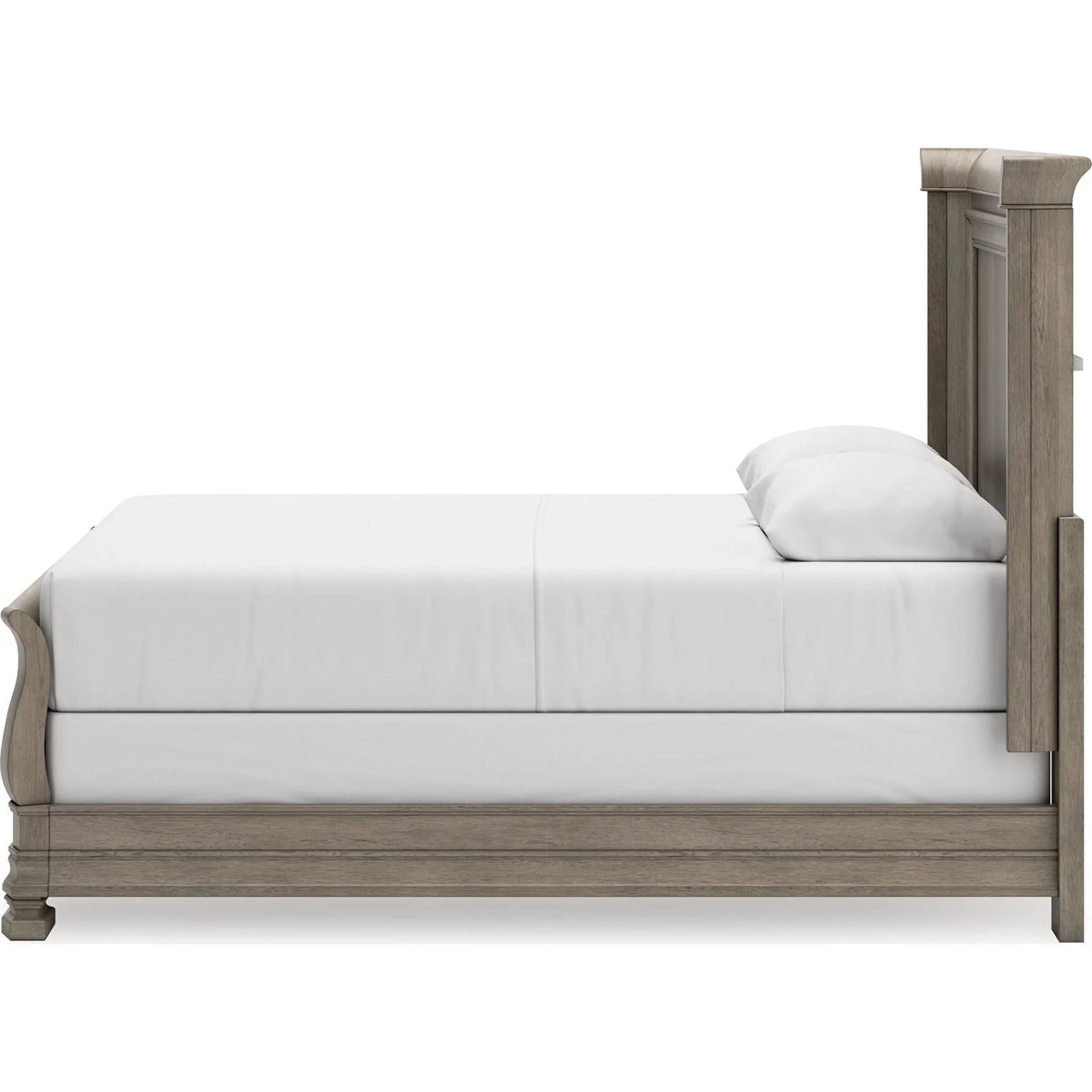 Lexorne Queen Sleigh Bed - Gray - Image 7
