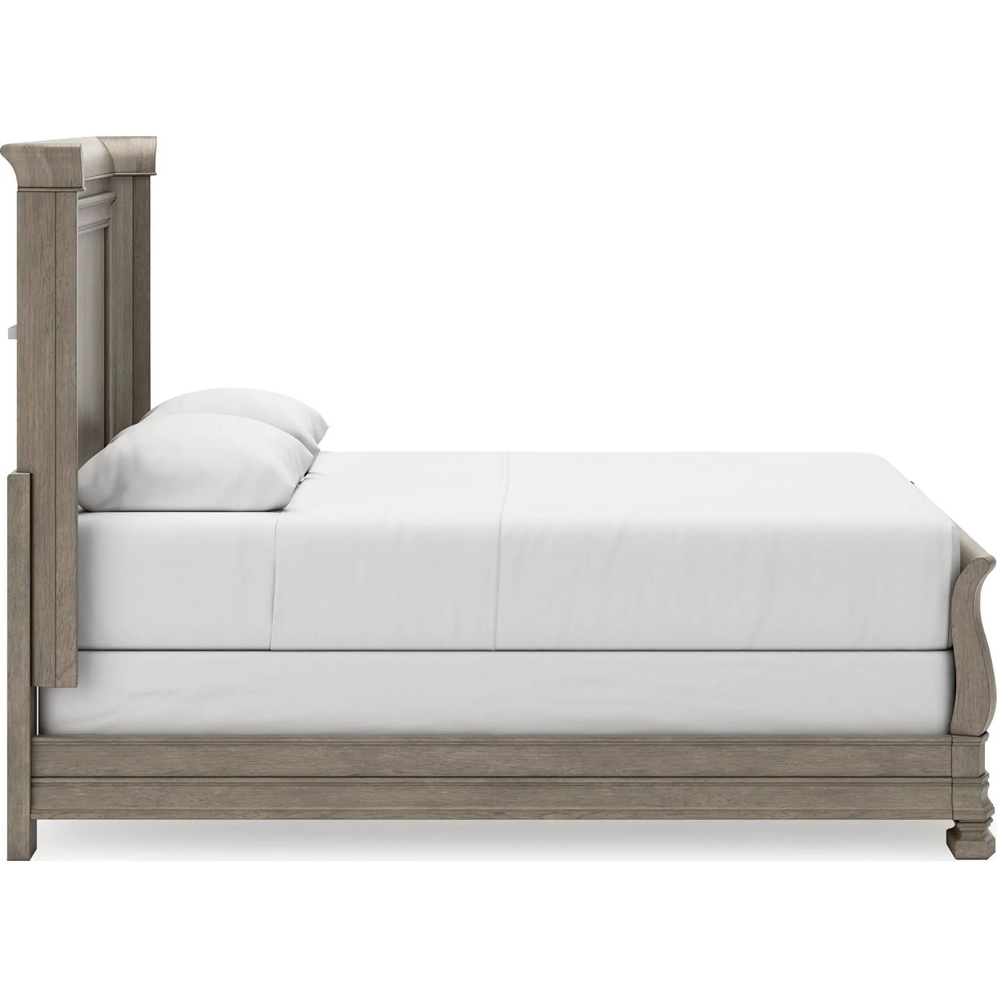 Lexorne Queen Sleigh Bed - Gray - Image 8