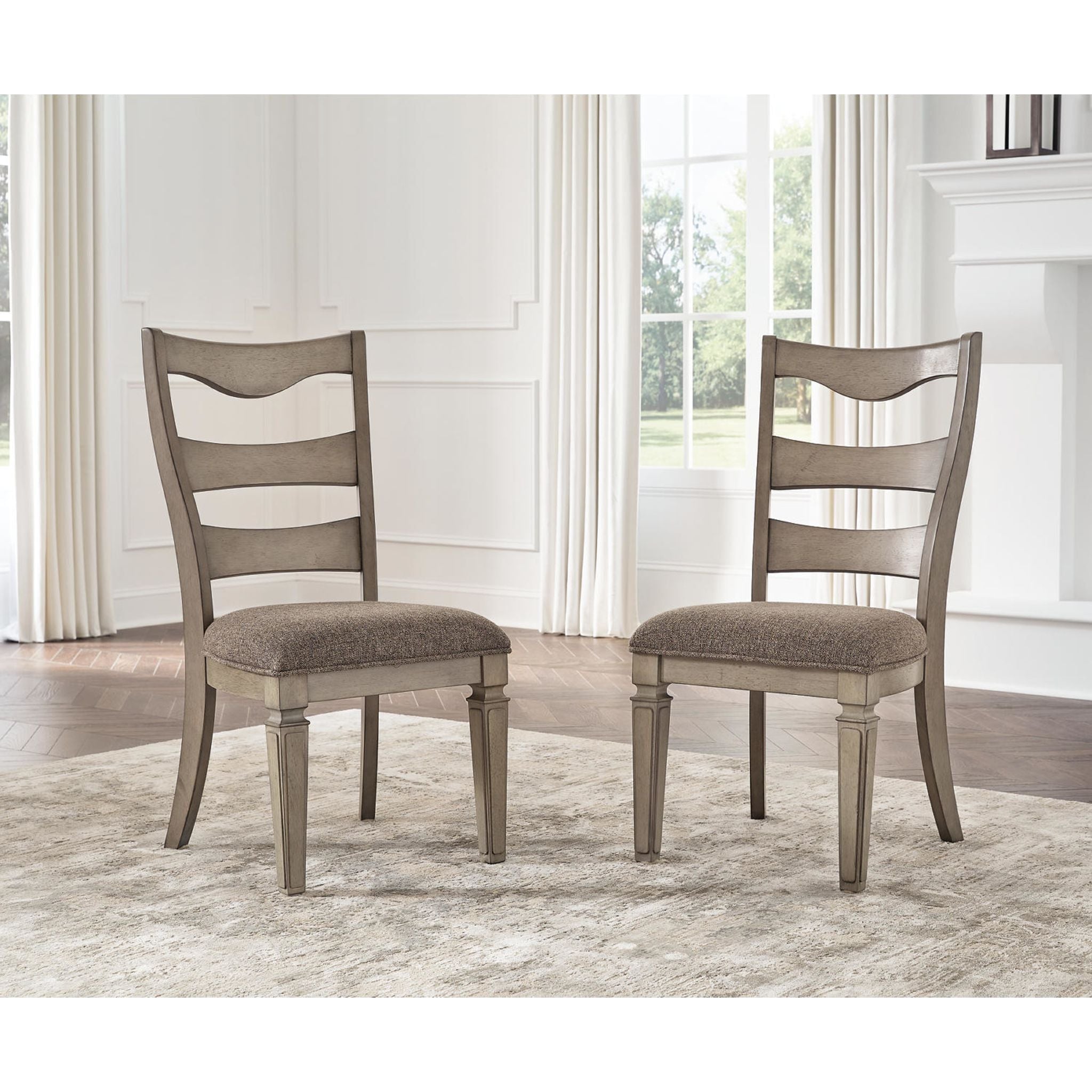 Lexorne Side Chair - Gray - (D924-01) - Image 9
