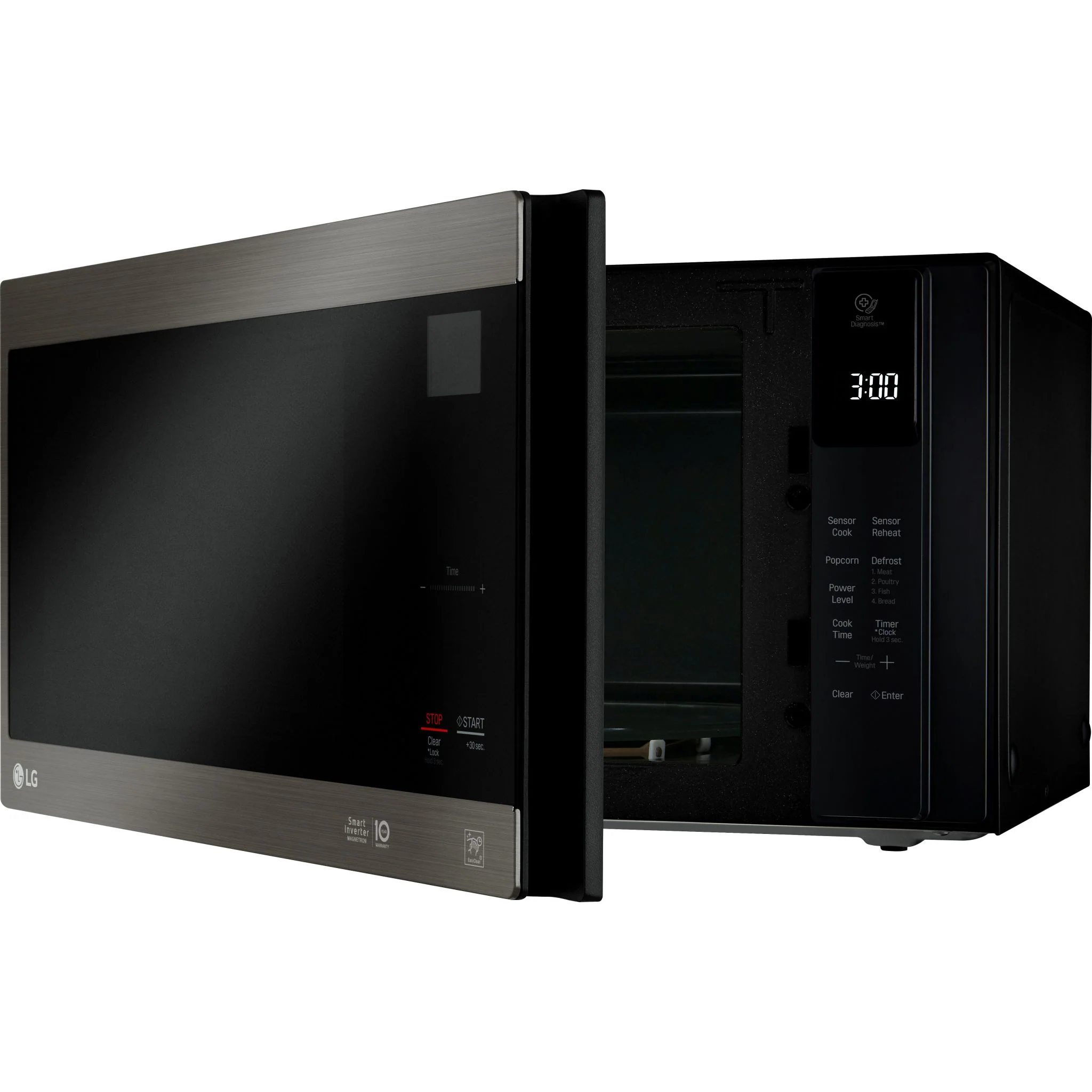LG Microwave (LMC1575BD) - Black Stainless - Image 5