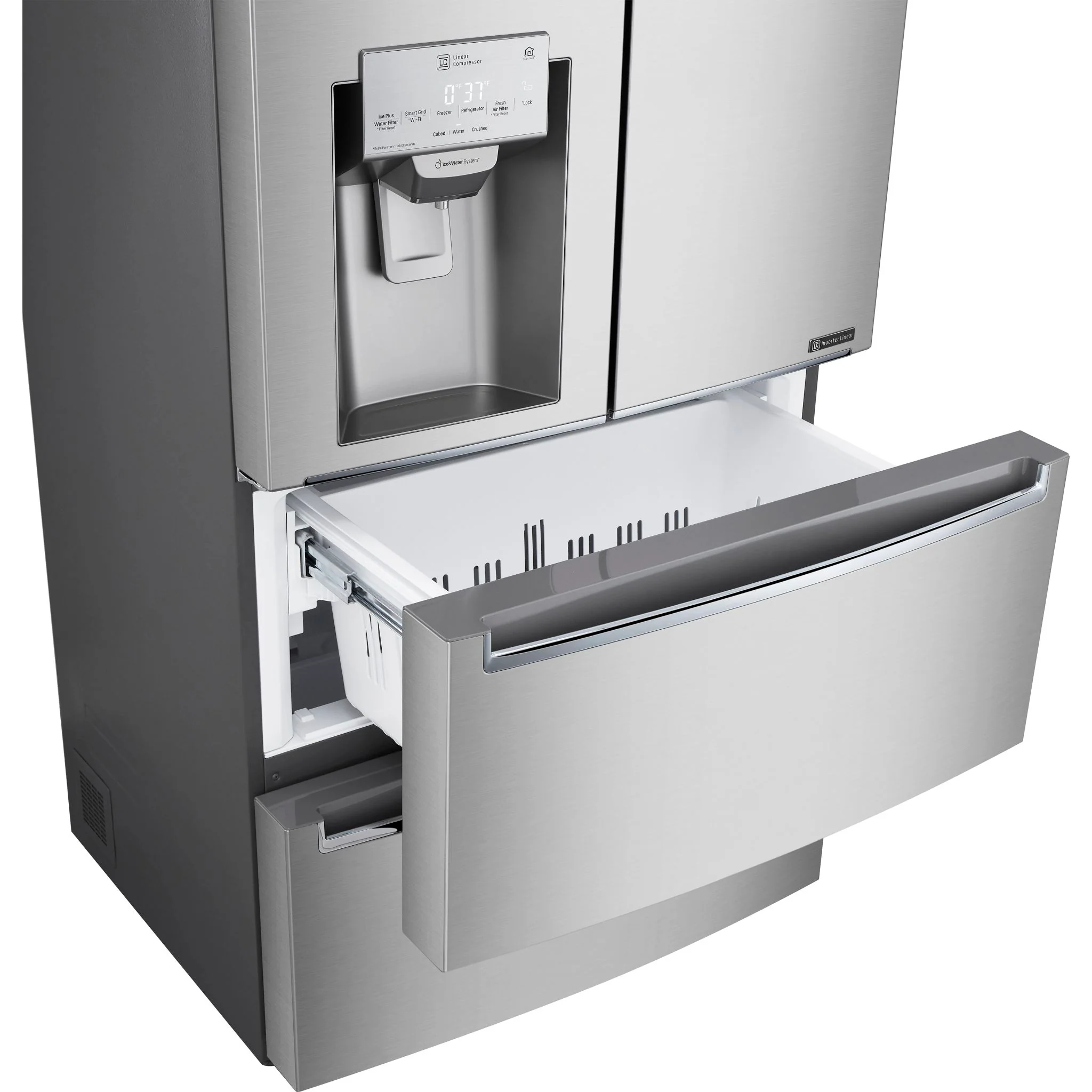 LG Counter Depth Fridge (LRMXC1803S) - Stainless Steel - Image 16
