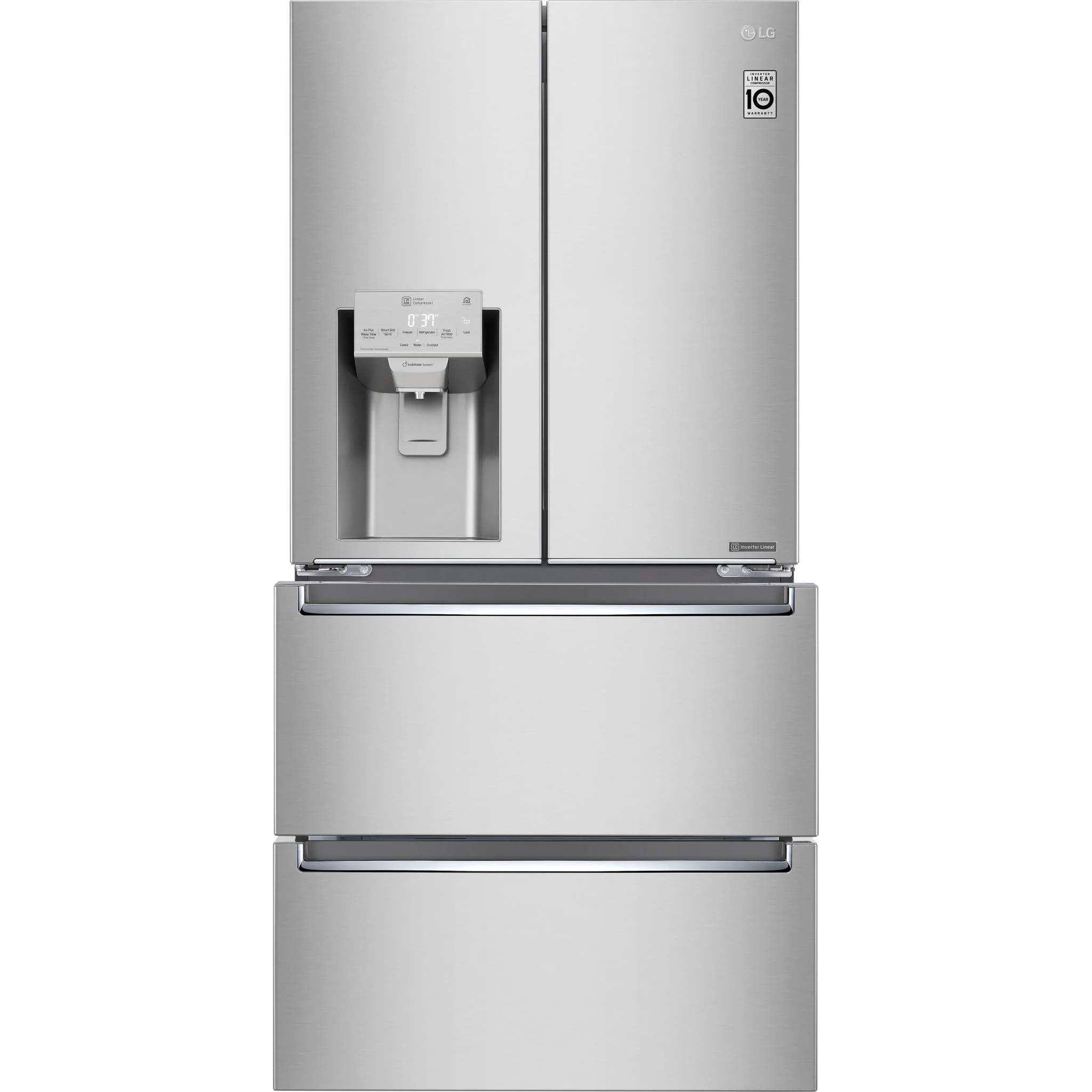 LG Counter Depth Fridge (LRMXC1803S) - Stainless Steel - Image 3