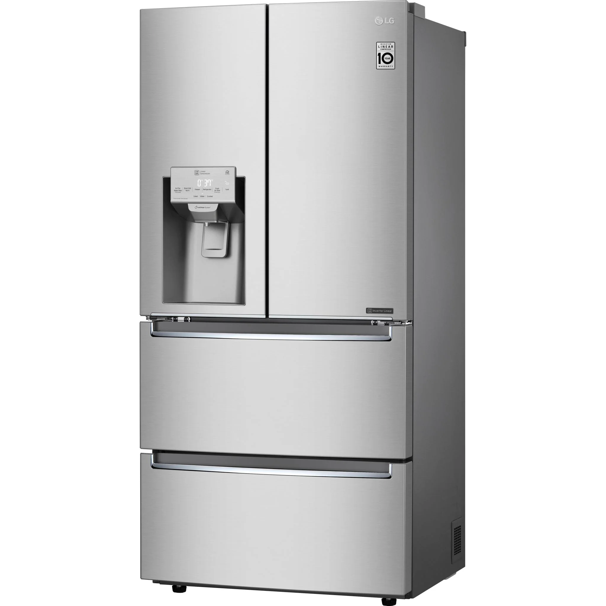 LG Counter Depth Fridge (LRMXC1803S) - Stainless Steel - Image 8