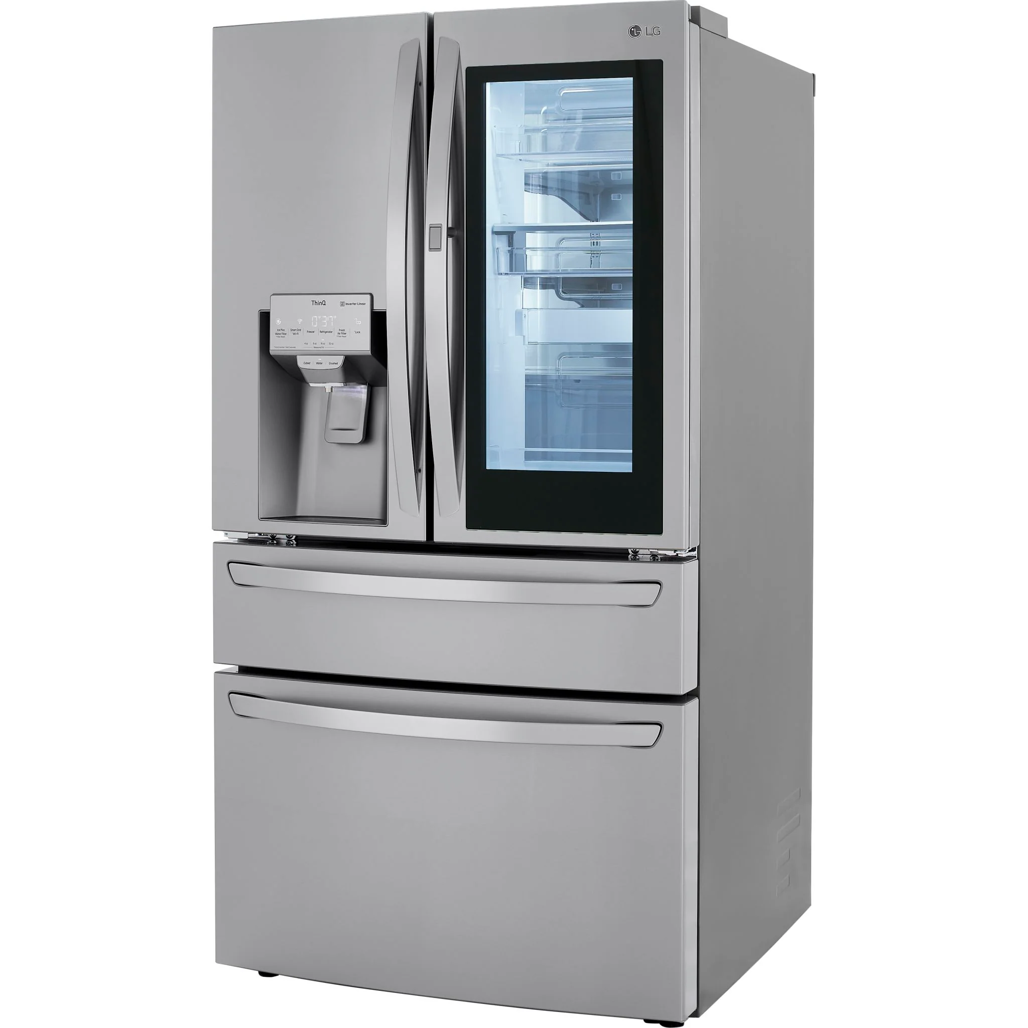 LG French Door Fridge (LRMVC2306S) - Stainless Steel - Image 3