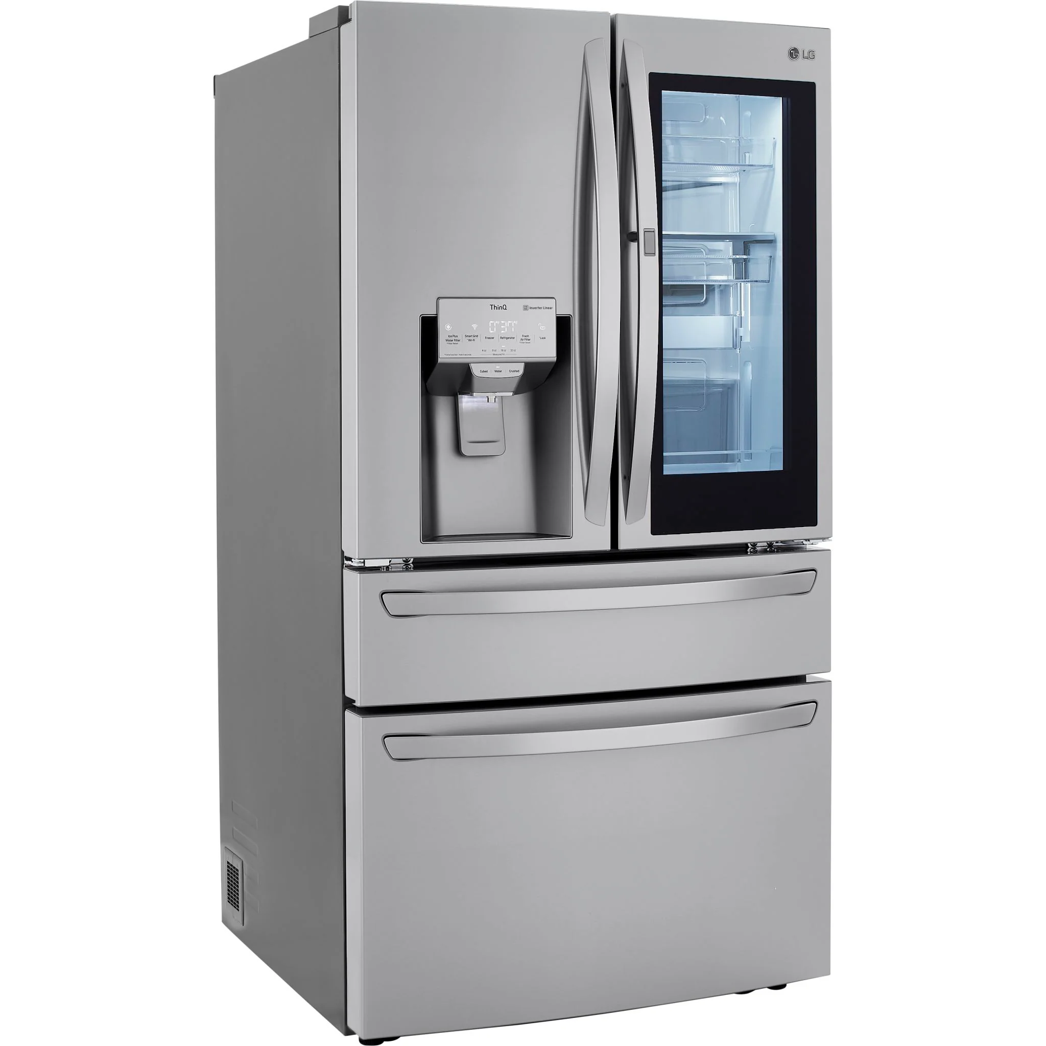 LG French Door Fridge (LRMVC2306S) - Stainless Steel - Image 4