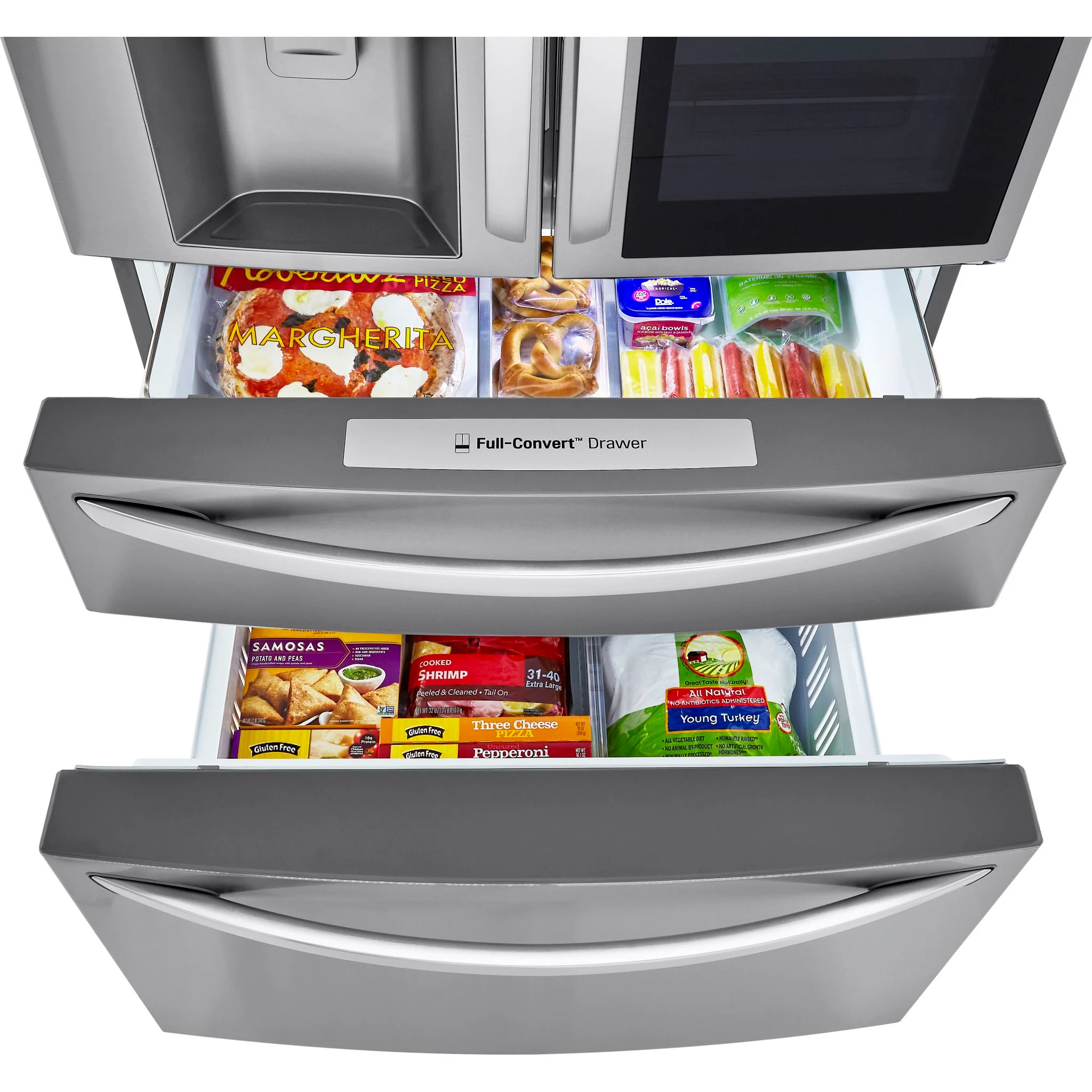 LG French Door Fridge (LRMVC2306S) - Stainless Steel - Image 9
