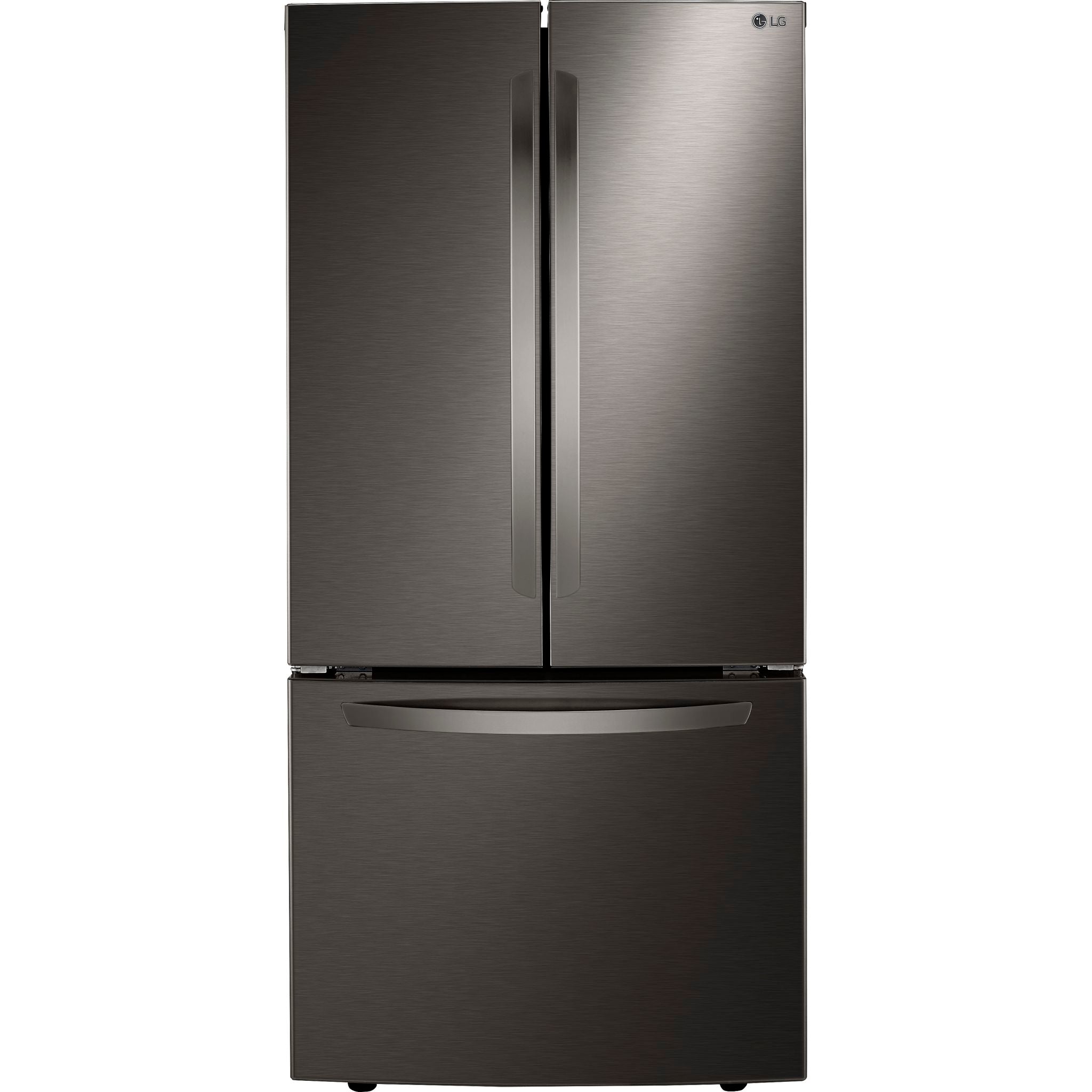 LG French Door Fridge (LRFCS2503D) - Black Stainless