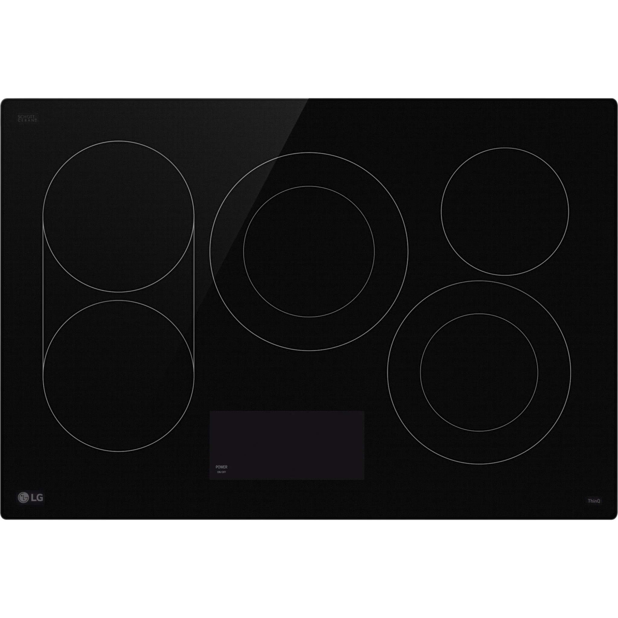 LG 30" Cooktop (CBEW3017BE) - Black Ceran Glass