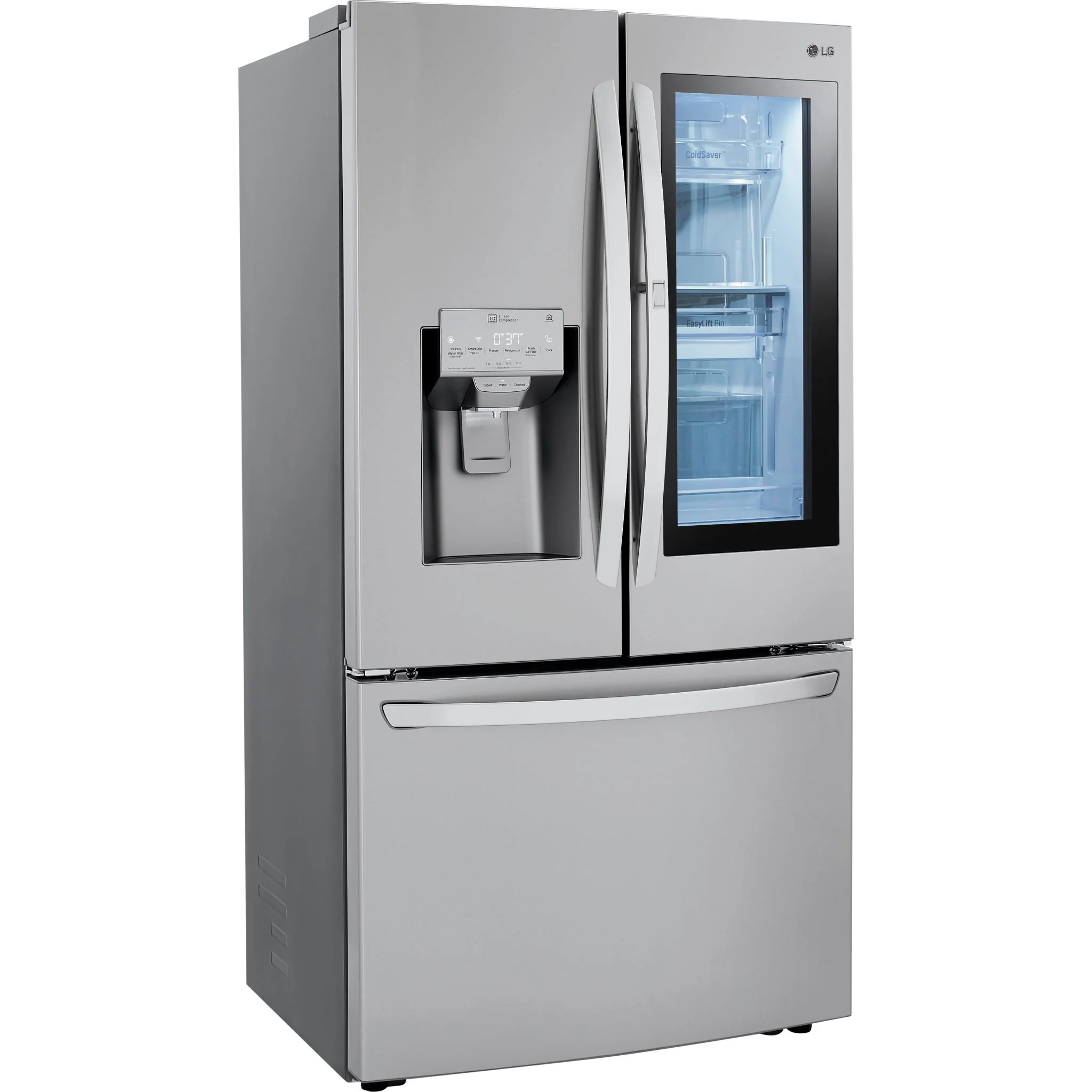 LG French Door Fridge (LRFVS3006S) - Stainless Steel - Image 19