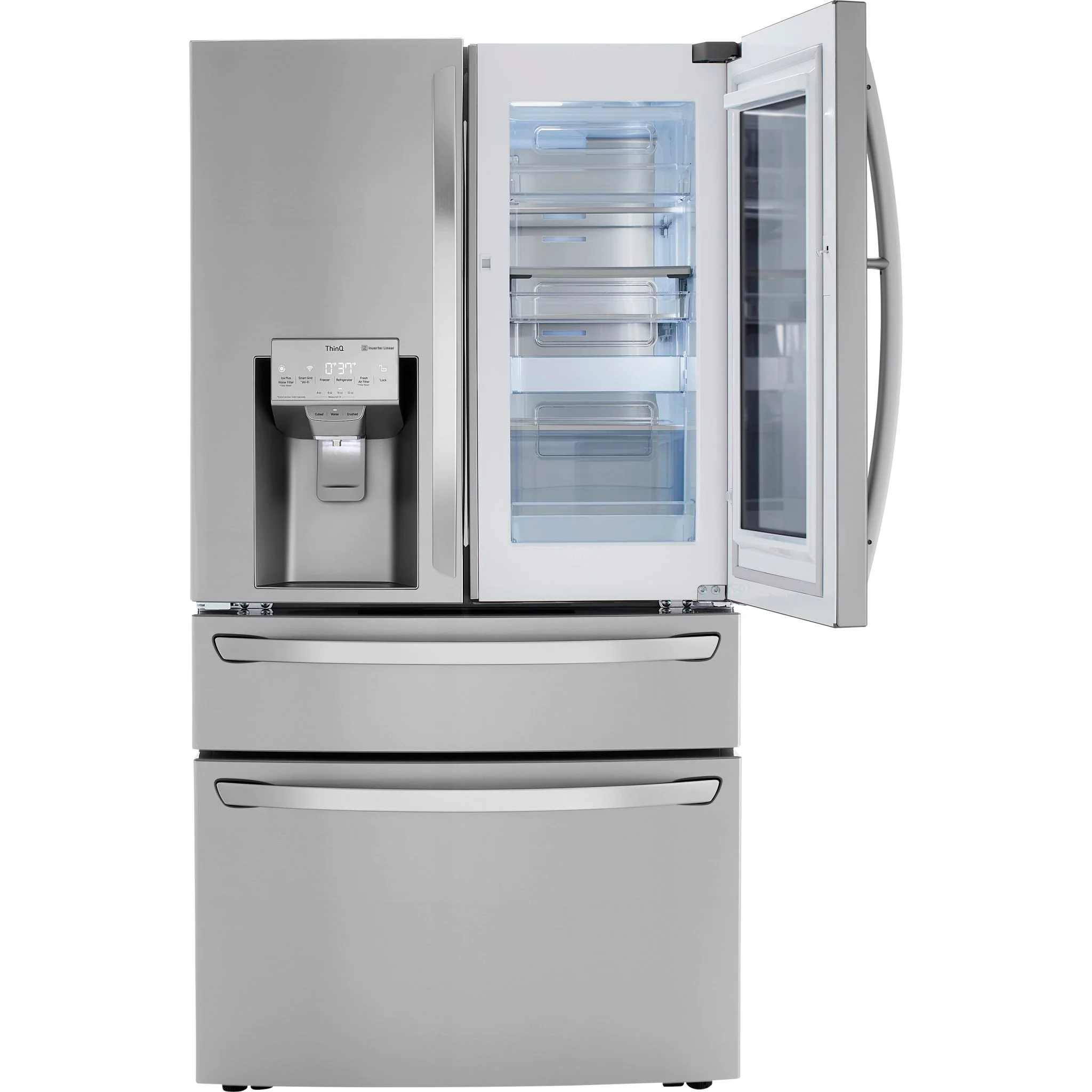LG French Door Fridge (LRMVS3006S) - Stainless Steel - Image 5