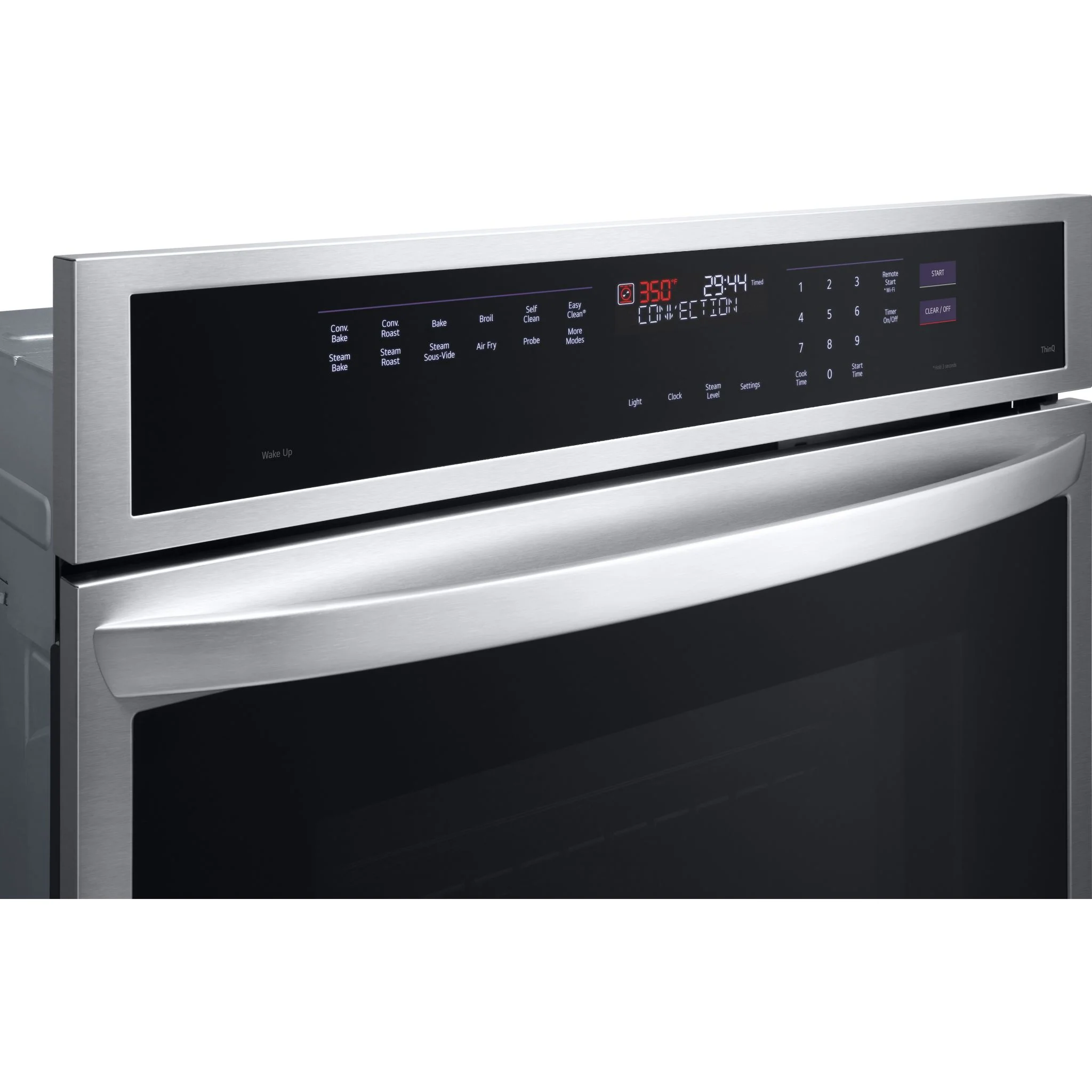 LG 4.7 cu. ft. Smart Wall Oven with InstaView®, True Convection, Air Fry, and Steam Sous Vide - Stainless (WSEP4727F) - Image 21
