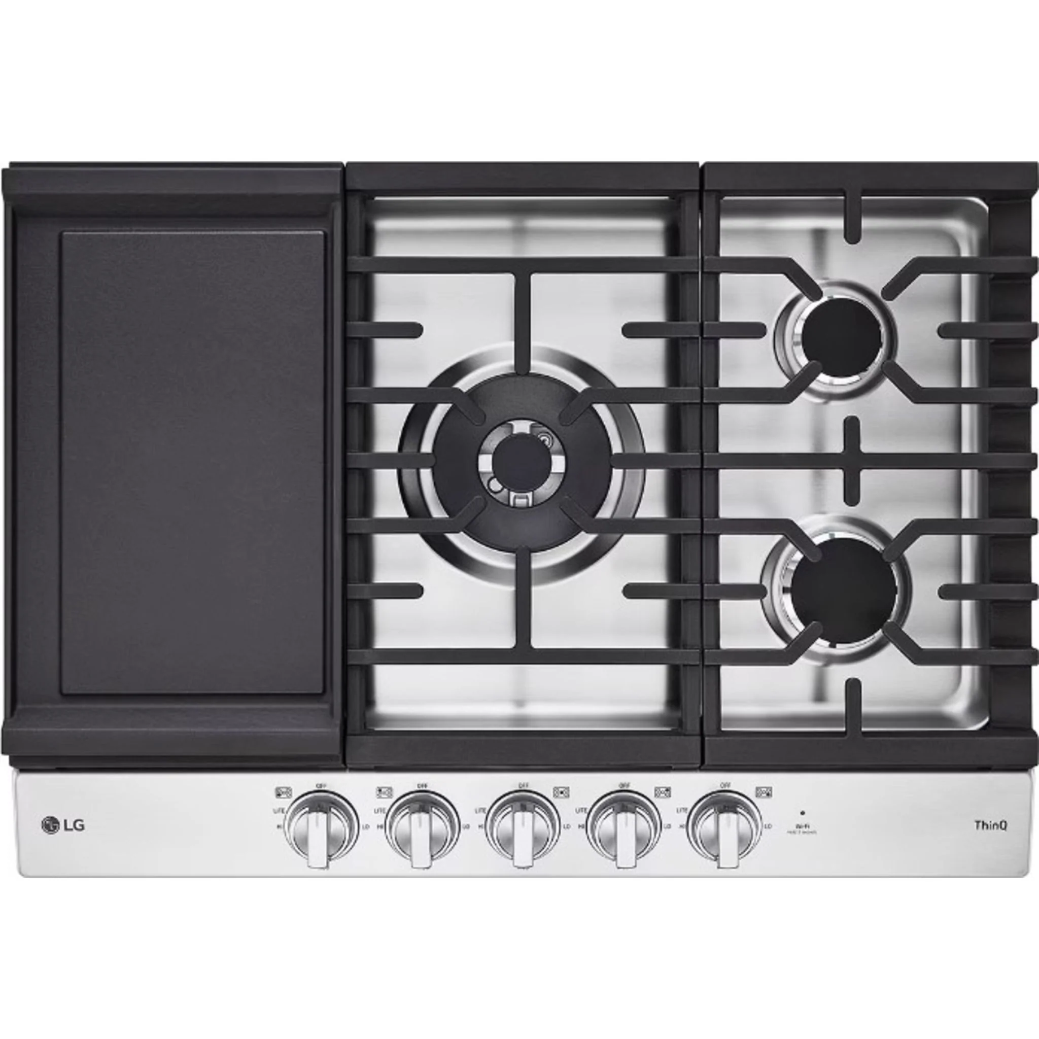 LG 30" Gas Cooktop (CBEW3027S) - Stainless Steel