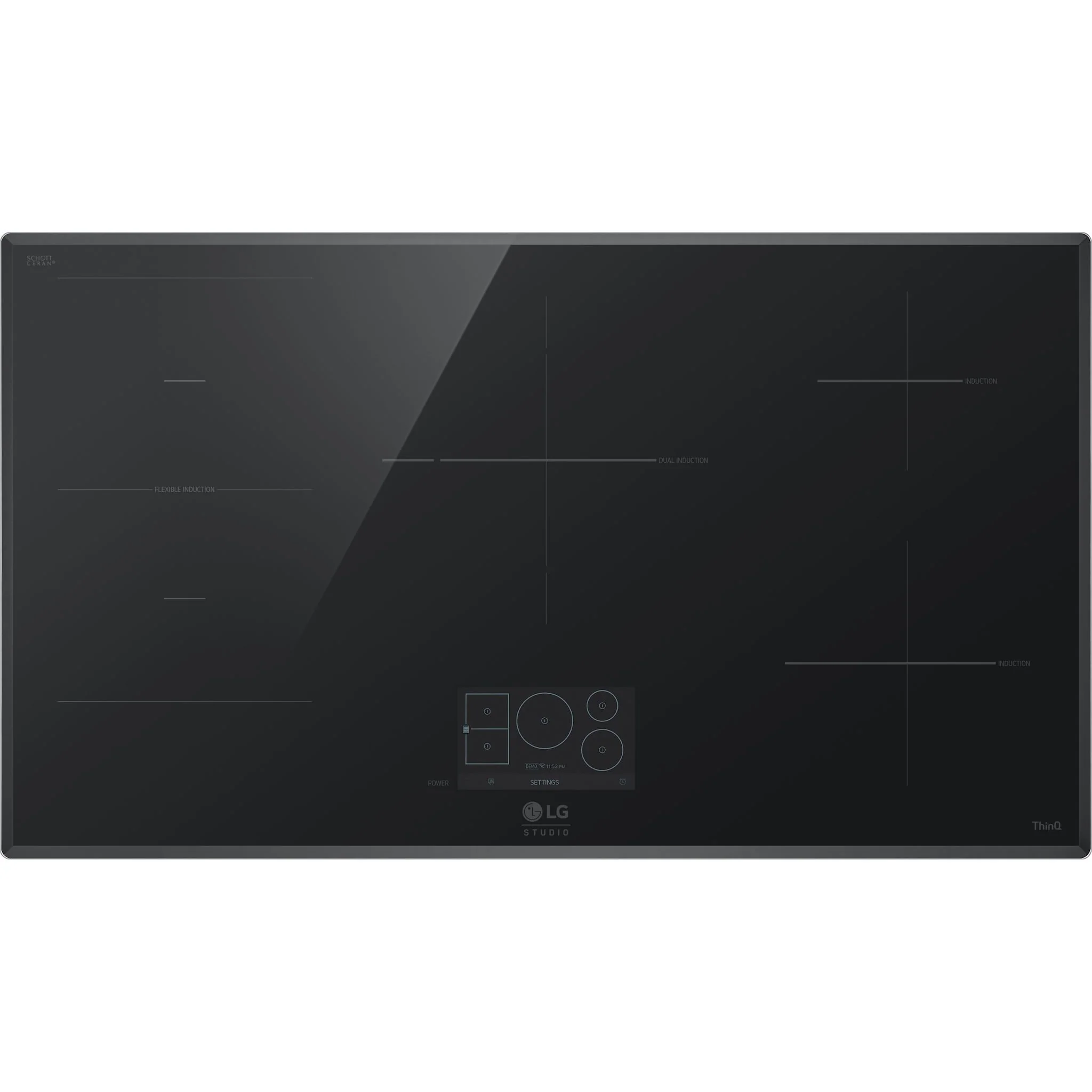 LG STUDIO 36" Cooktop (CBIS3618BE) - Black