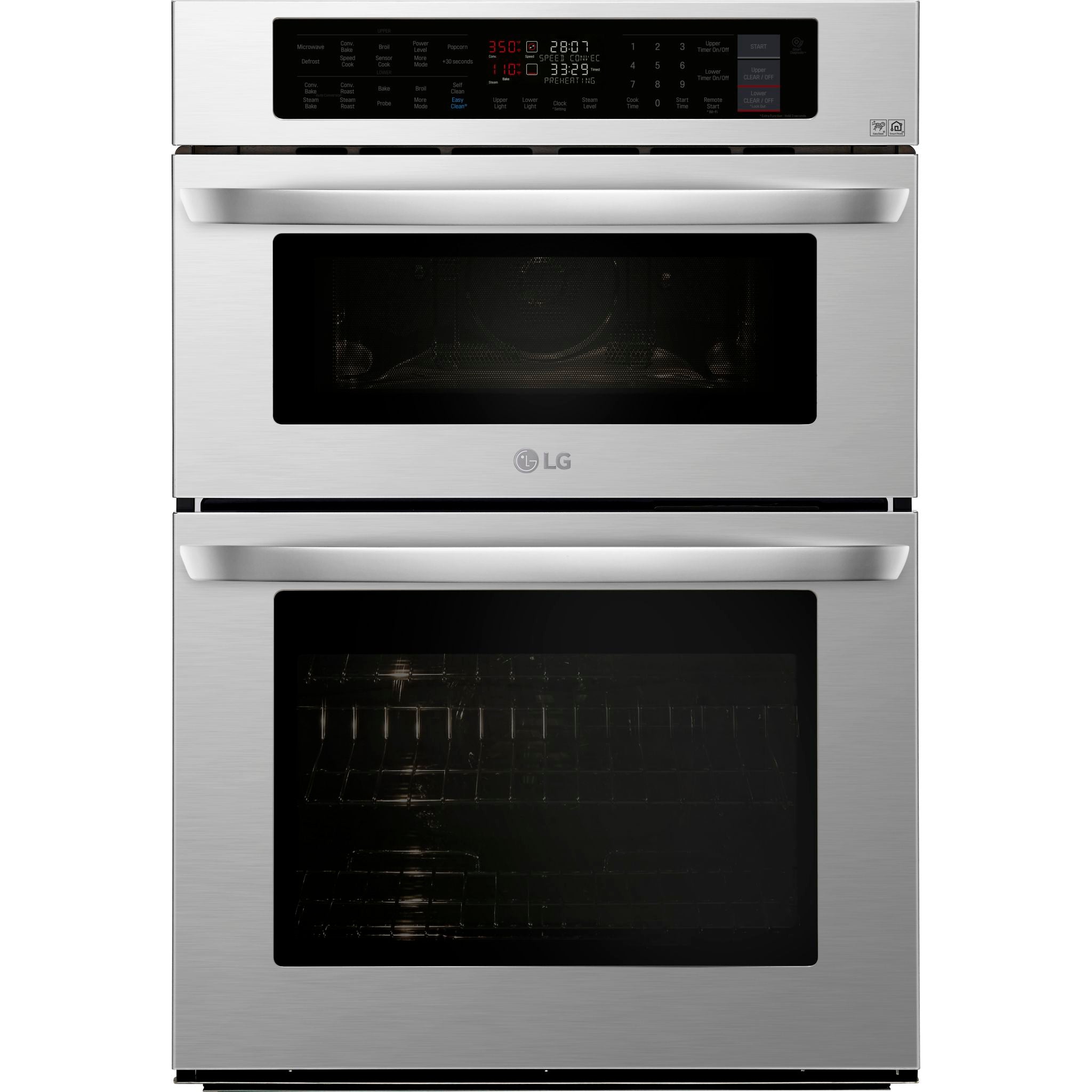LG 30" Microwave/Wall Oven (LWC3063ST) - Stainless Steel