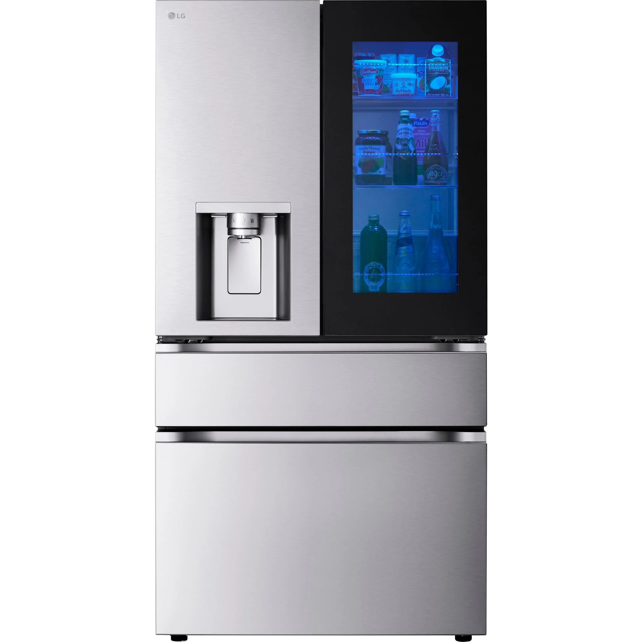 LG 29 cu. ft. French 4-Door InstaView® Door-in-Door® Standard-Depth MAX™ Refrigerator with MyColor - Stainless (LF29S8365S) - Image 36