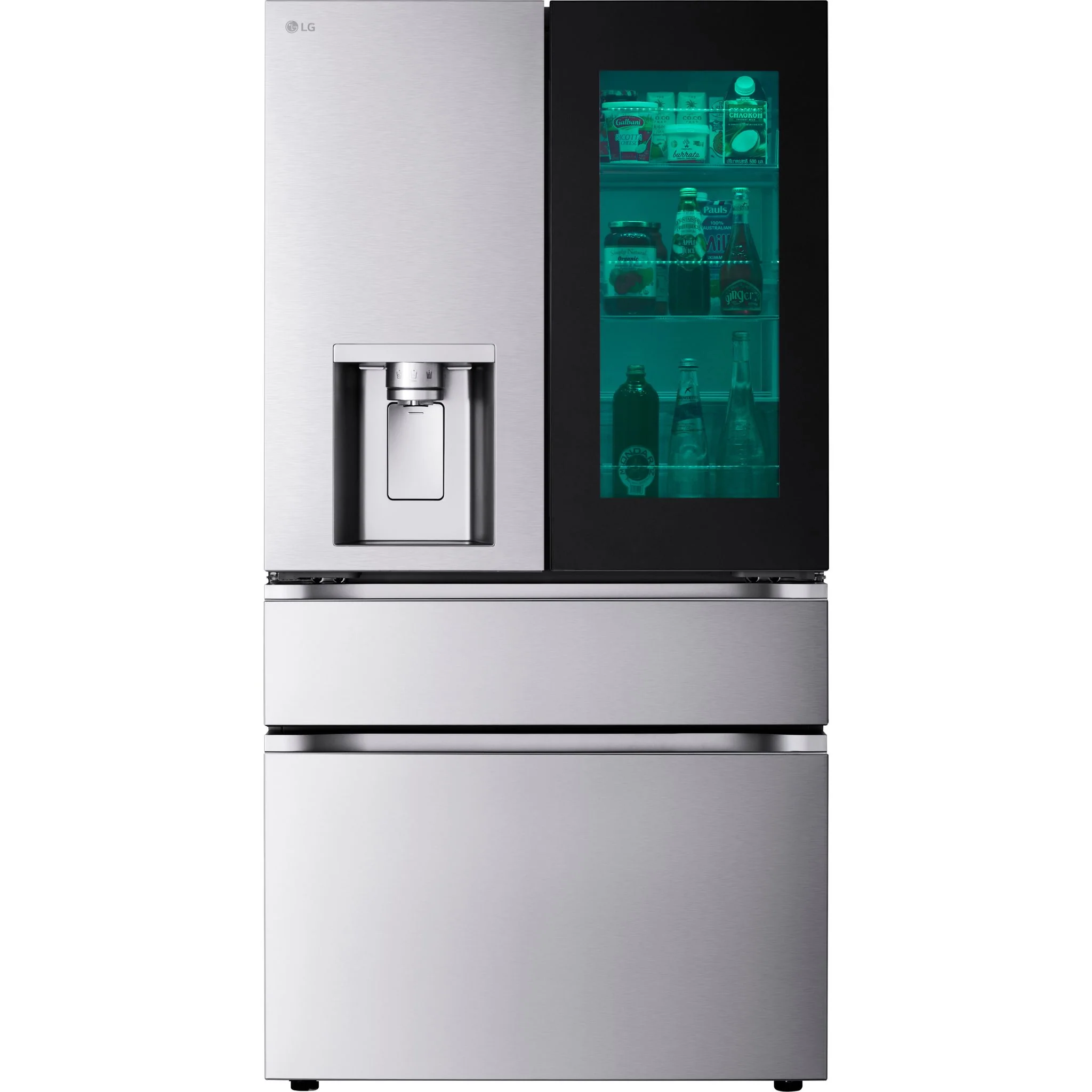 LG 29 cu. ft. French 4-Door InstaView® Door-in-Door® Standard-Depth MAX™ Refrigerator with MyColor - Stainless (LF29S8365S) - Image 37