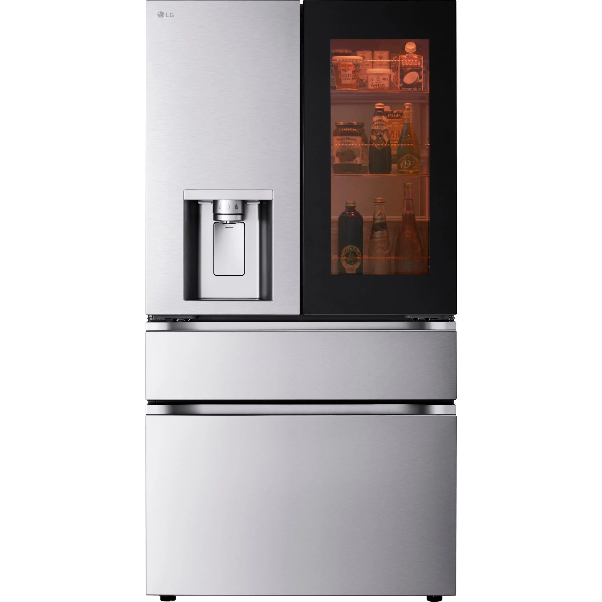 LG 29 cu. ft. French 4-Door InstaView® Door-in-Door® Standard-Depth MAX™ Refrigerator with MyColor - Stainless (LF29S8365S) - Image 38