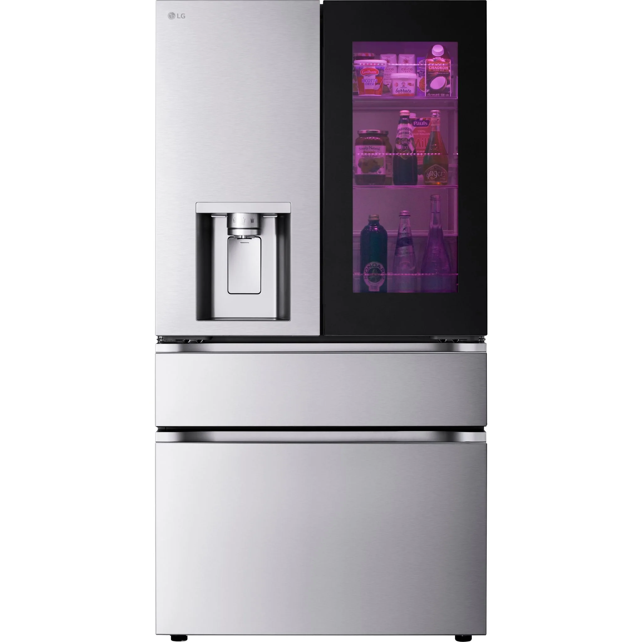 LG 29 cu. ft. French 4-Door InstaView® Door-in-Door® Standard-Depth MAX™ Refrigerator with MyColor - Stainless (LF29S8365S) - Image 39