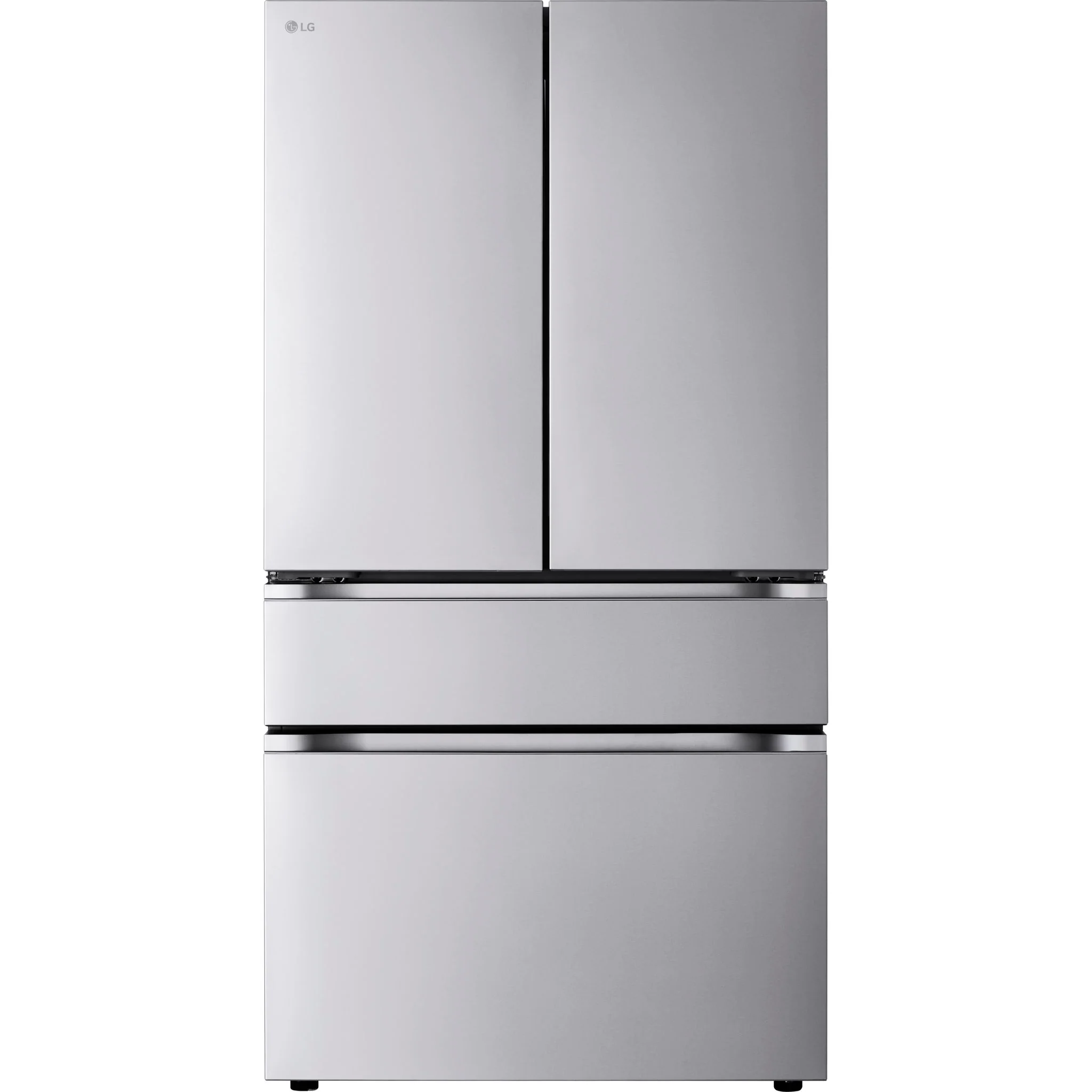 LG 30 cu. ft. Smart Standard-Depth MAX™ 4-Door French Door Refrigerator with Full-Convert Drawer - Stainless (LF30S8210S)