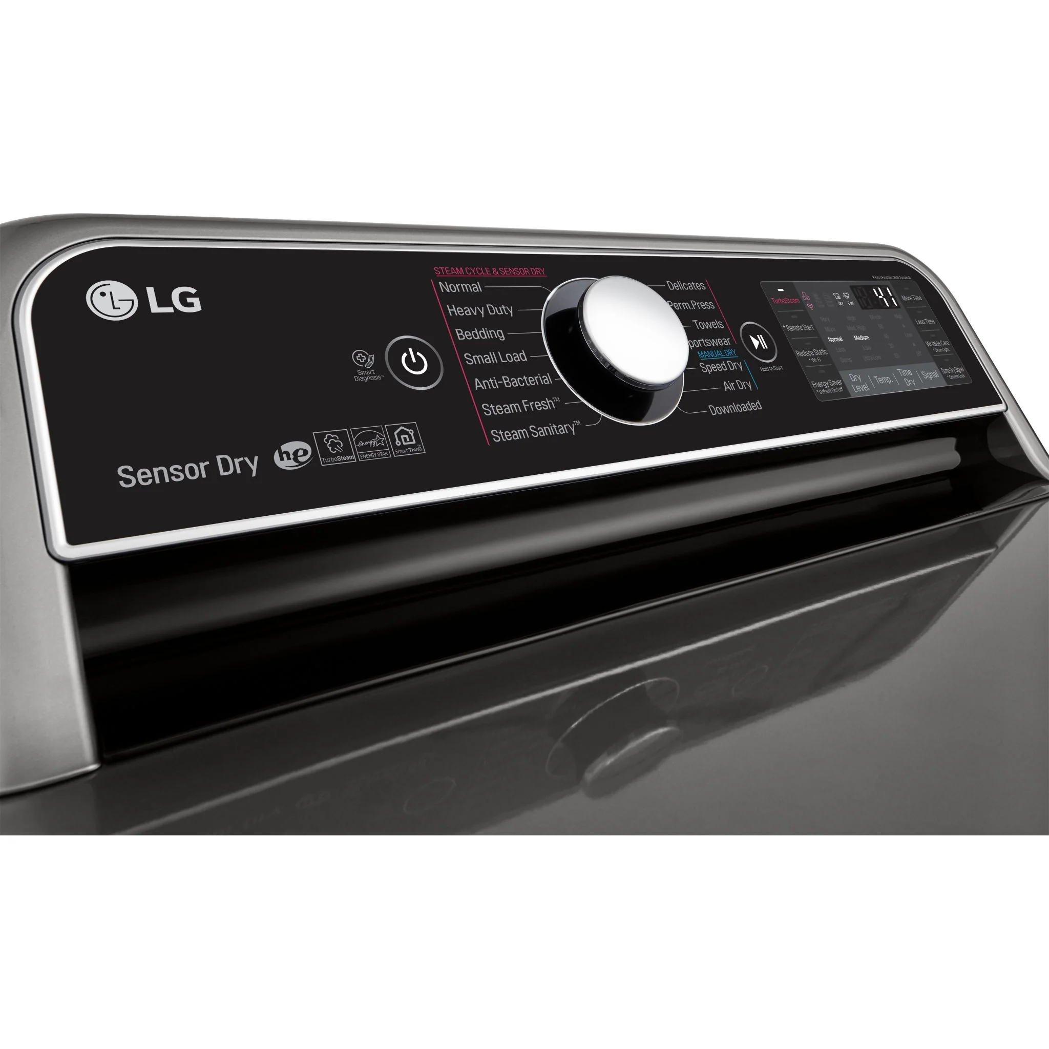 LG Dryer (DLEX7900VE) - Graphite Steel - Image 5