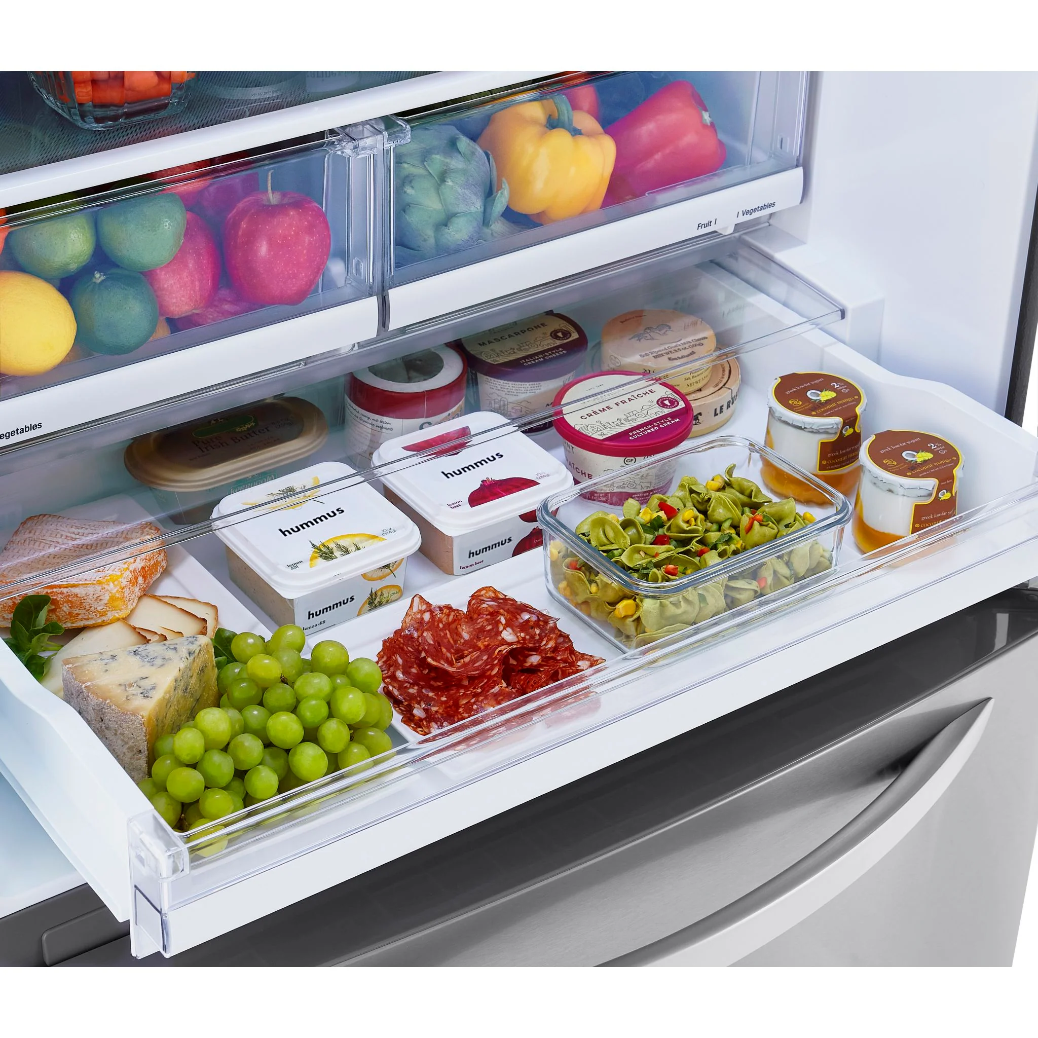 LG Bottom Mount Fridge (LRDCS2603S) - Stainless Steel - Image 20