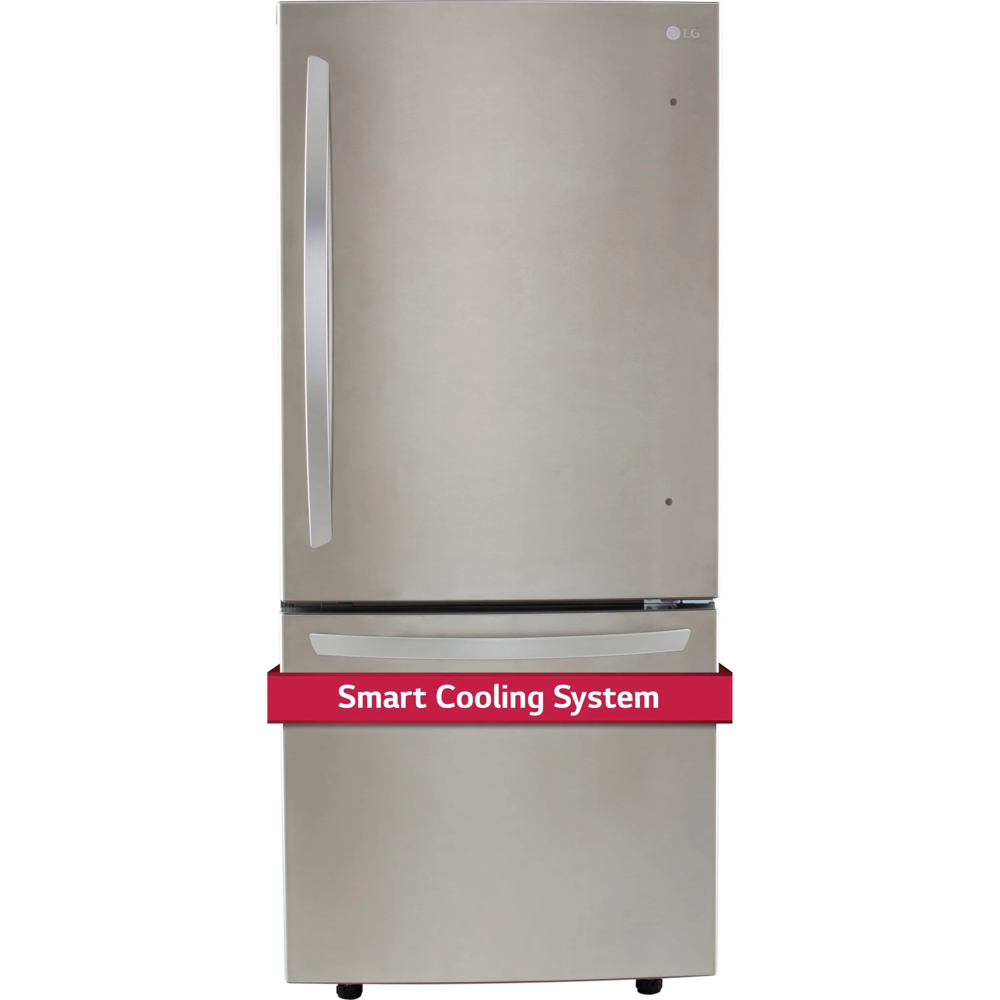 LG Bottom Mount Fridge (LRDNS2200S) - Stainless Steel