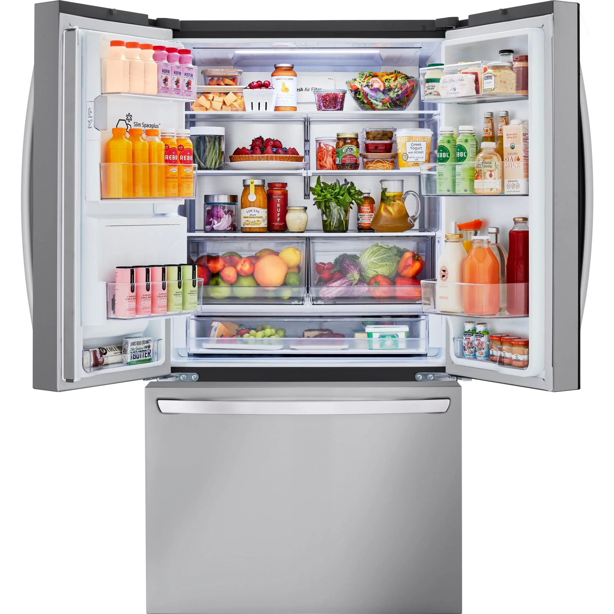 LG 26 cu. ft. Smart Counter-Depth MAX™ Refrigerator with Dual Ice Makers - Stainless (LRFXC2606S) - Image 13