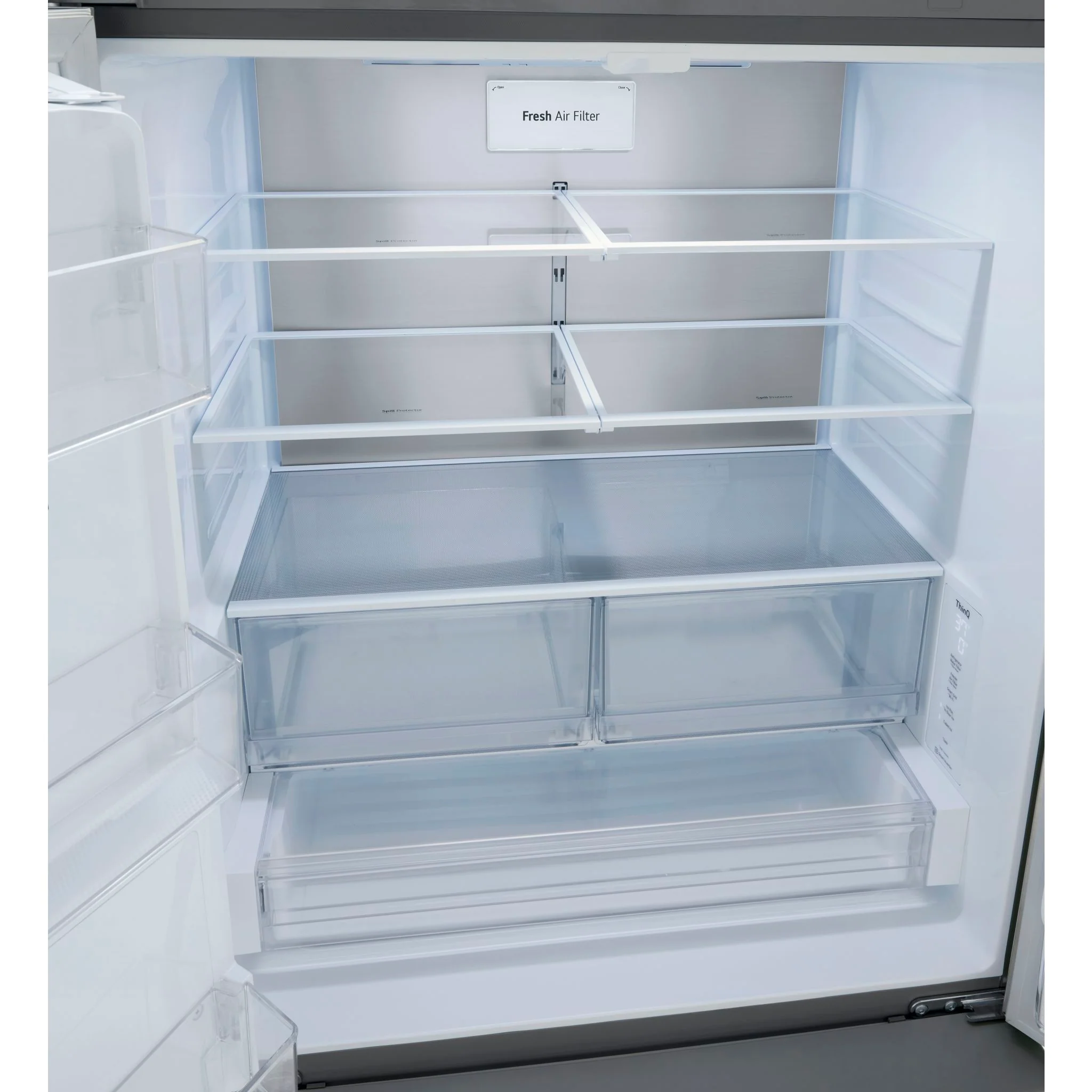 LG 26 cu. ft. Smart Counter-Depth MAX™ Refrigerator with Dual Ice Makers - Stainless (LRFXC2606S) - Image 18