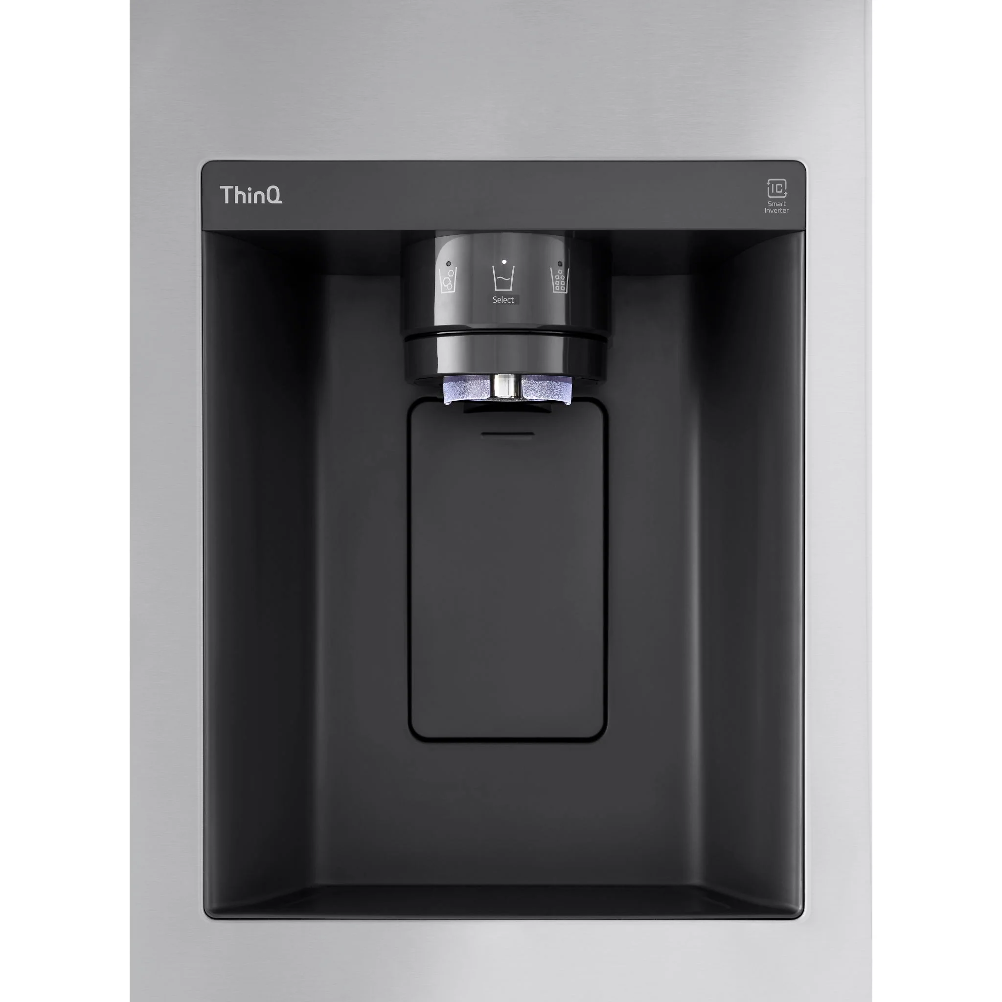 LG 26 cu. ft. Smart Counter-Depth MAX™ Refrigerator with Dual Ice Makers - Stainless (LRFXC2606S) - Image 7