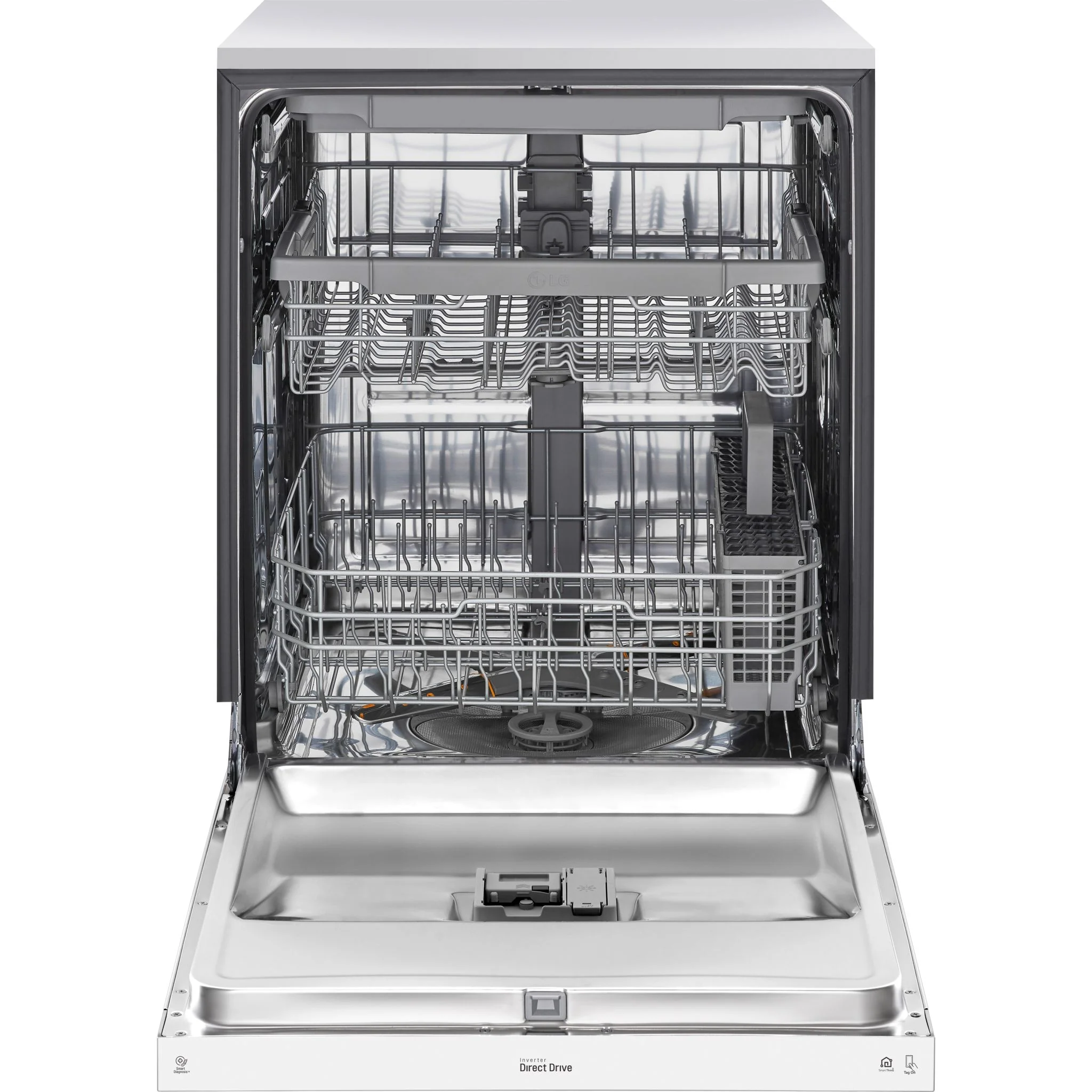 LG Dishwasher Stainless Steel Tub (LDFN4542W) - WHITE - Image 2