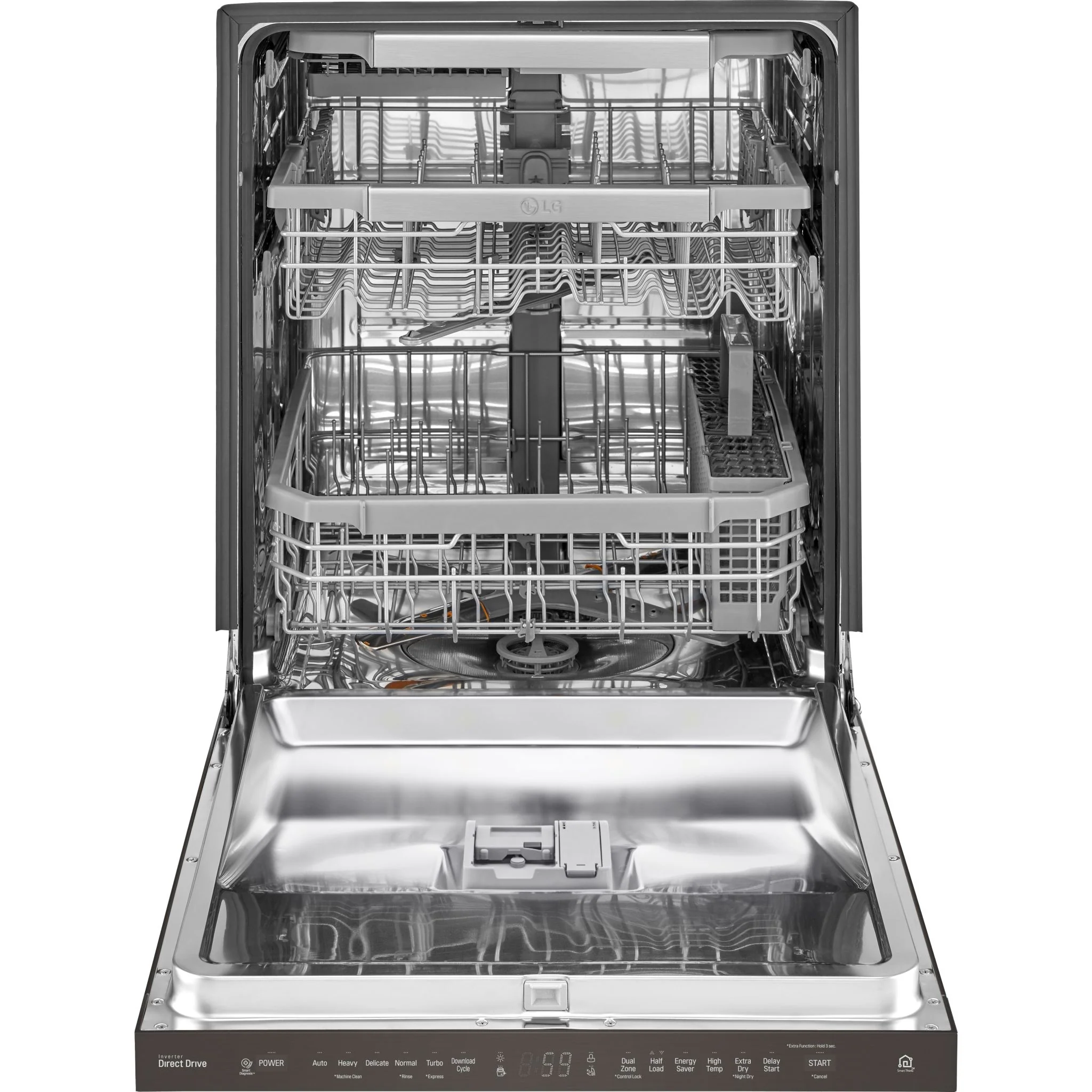 LG Dishwasher Stainless Steel Tub (LDP6797BD) - Black Stainless - Image 2