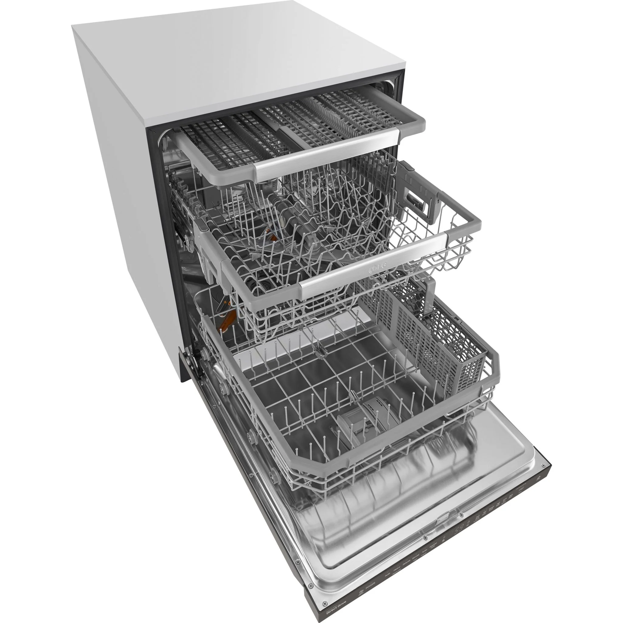 LG Dishwasher Stainless Steel Tub (LDP6797BD) - Black Stainless - Image 3