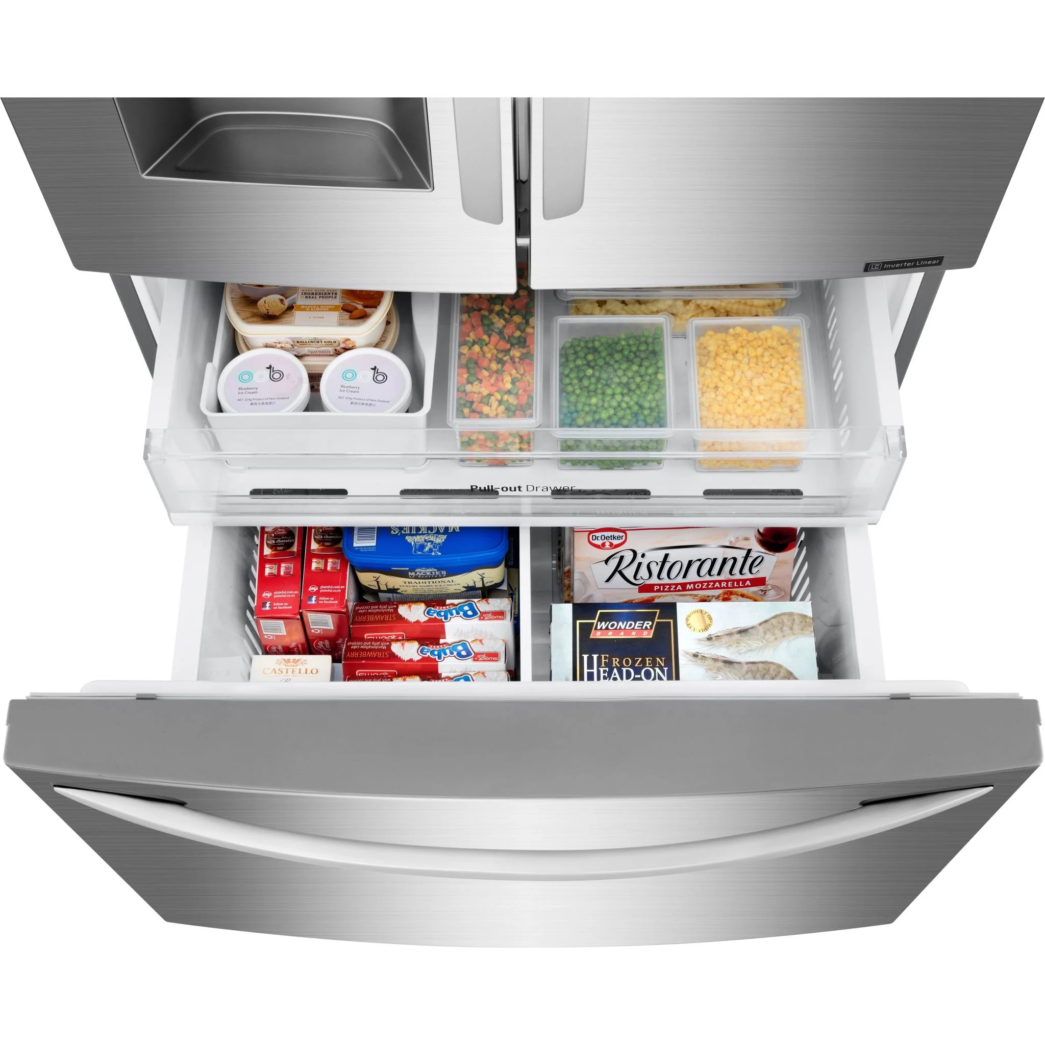 LG French Door Fridge (LFXS28566S) - Stainless Steel - Image 8
