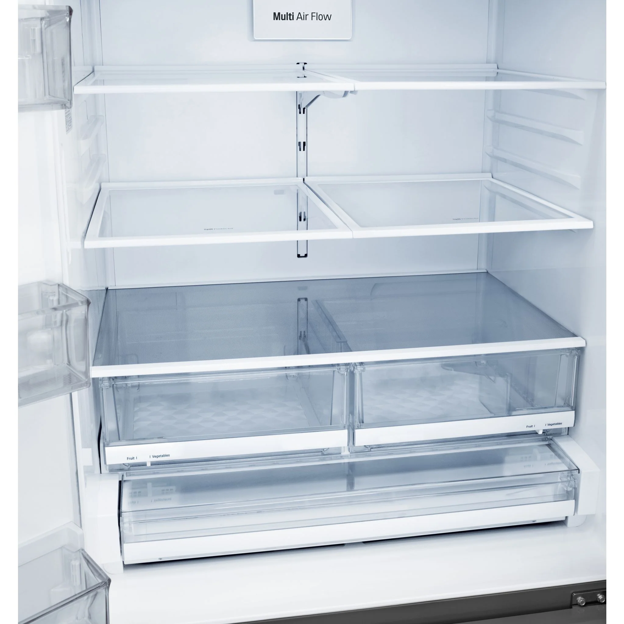 LG 28 cu.ft 3 Door French Door, Standard Depth, Ice and Water with Single Ice Maker - Stainless (LRFS28XBS) - Image 13