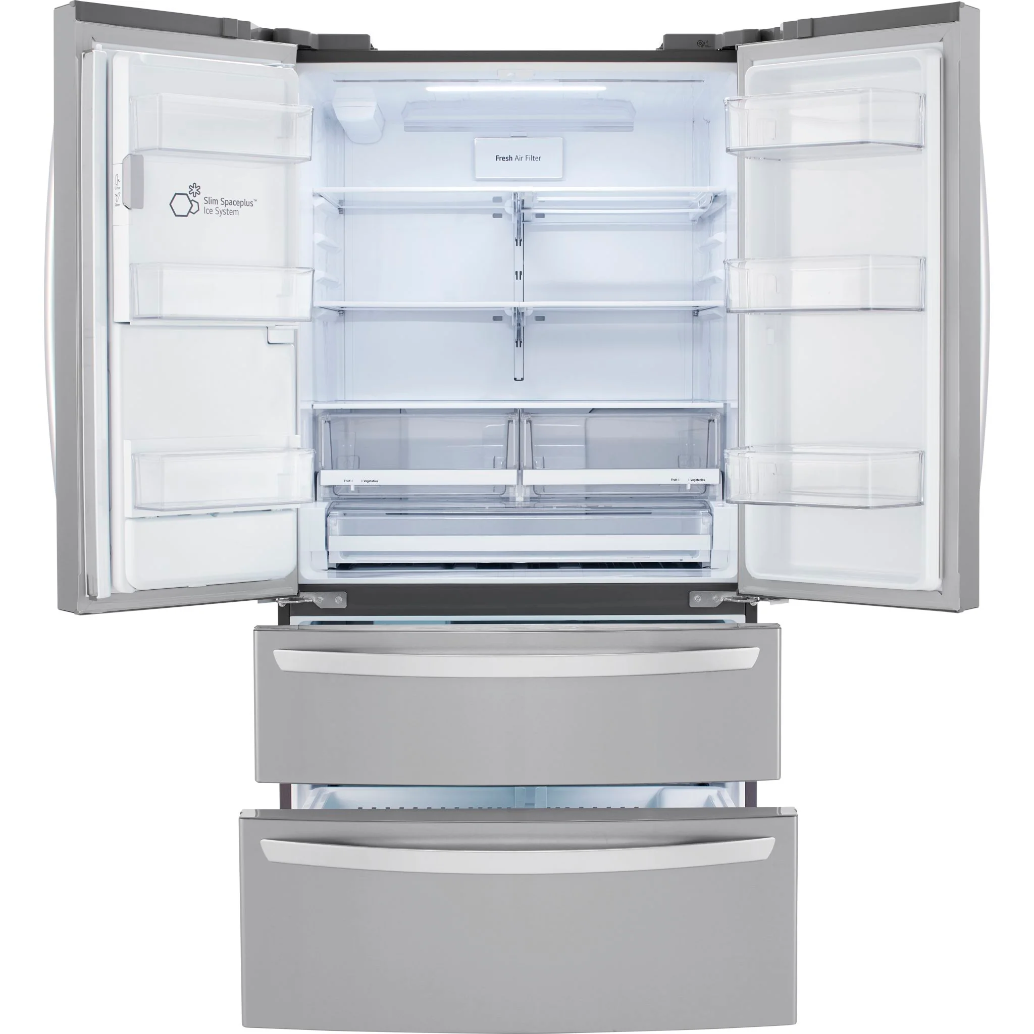 LG French Door Fridge (LRMXC2206S) - Stainless Steel - Image 11