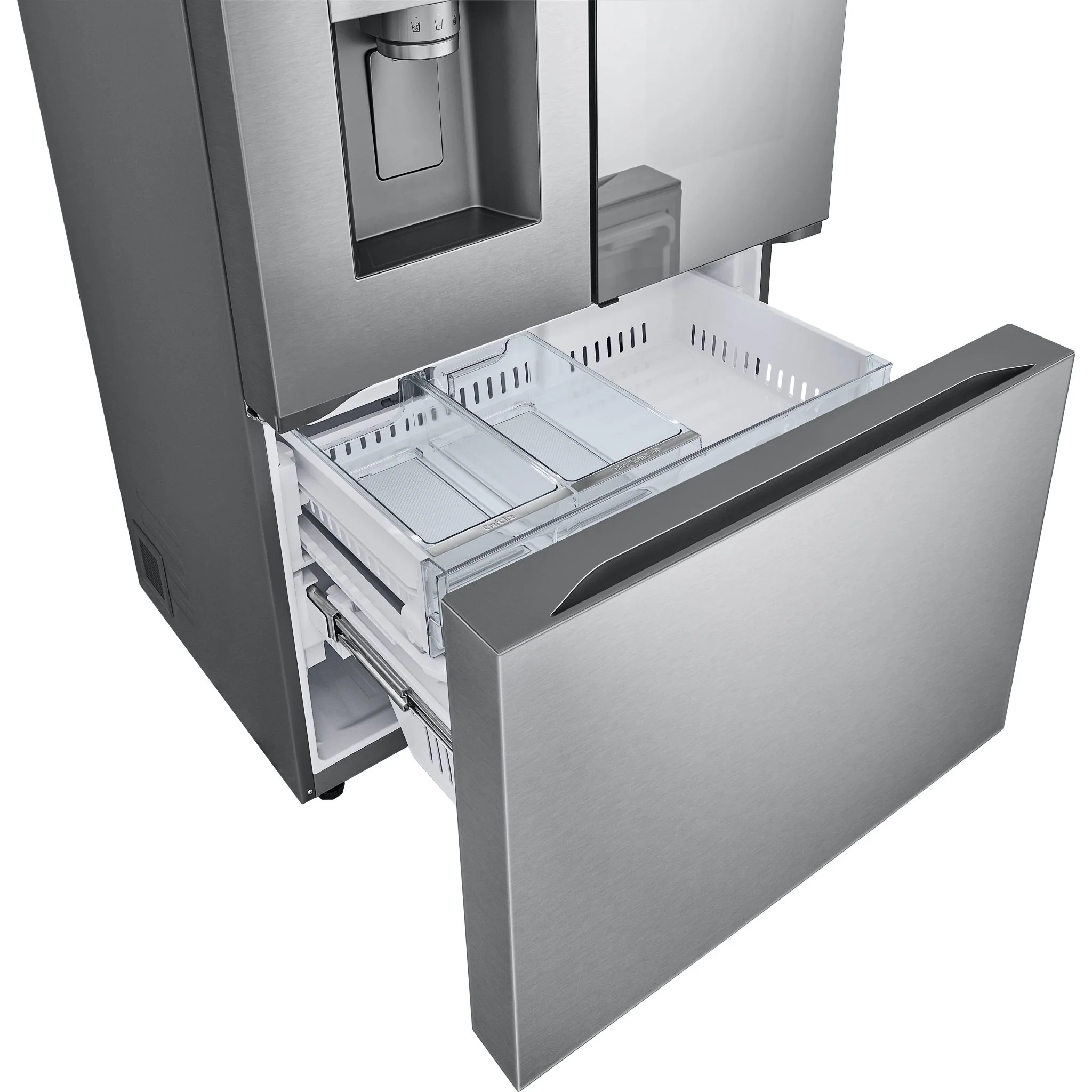LG 31 cu. ft. Smart Standard-Depth MAX™ French Door Refrigerator with Four Types of Ice and Mirror InstaView - Stainless (LRYKS3106S) - Image 24