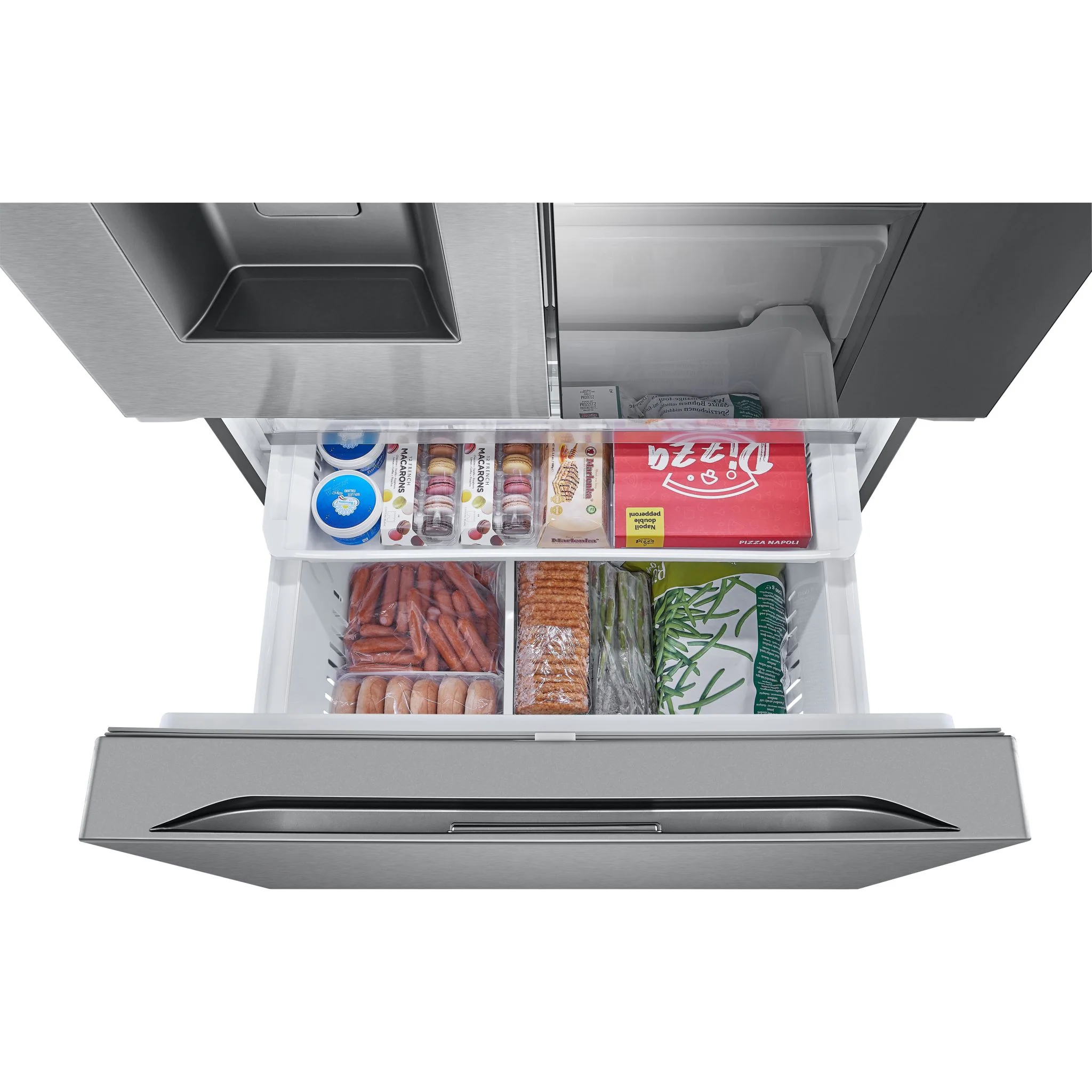 LG 31 cu. ft. Smart Standard-Depth MAX™ French Door Refrigerator with Four Types of Ice and Mirror InstaView - Stainless (LRYKS3106S) - Image 29